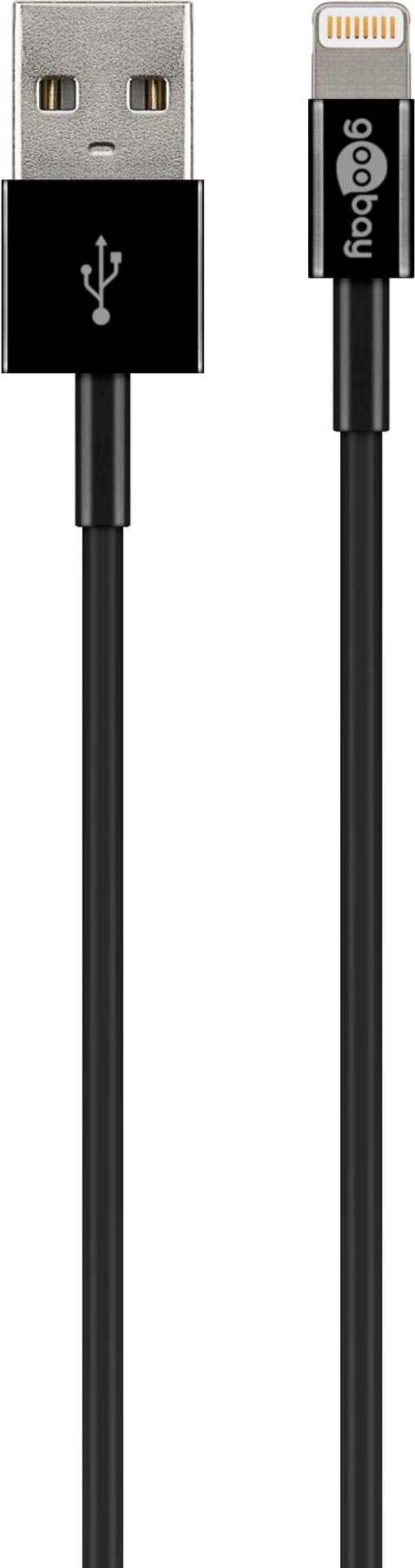 

Kabel Jack 3,5mm - Apple Lightning 8-pin Goobay 1m