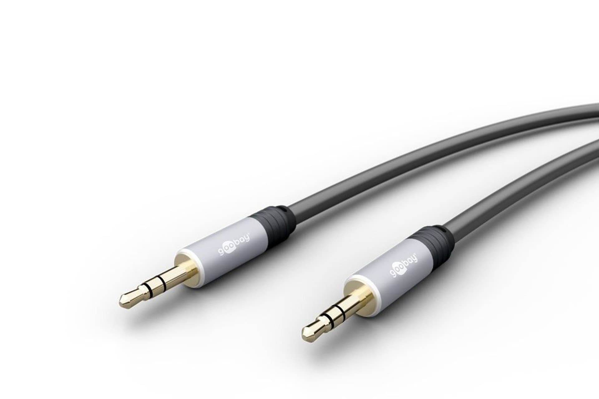 

Kabel audio Jack 3,5mm AUX Goobay Plus 1,5m