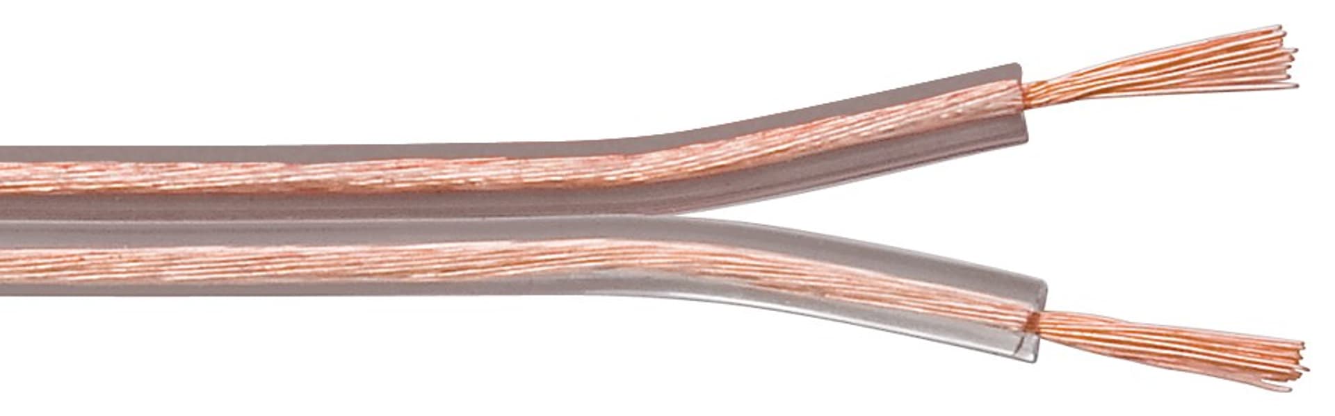 

Kabel głośnikowy Goobay 2x2,5mm CCA 10m transp.