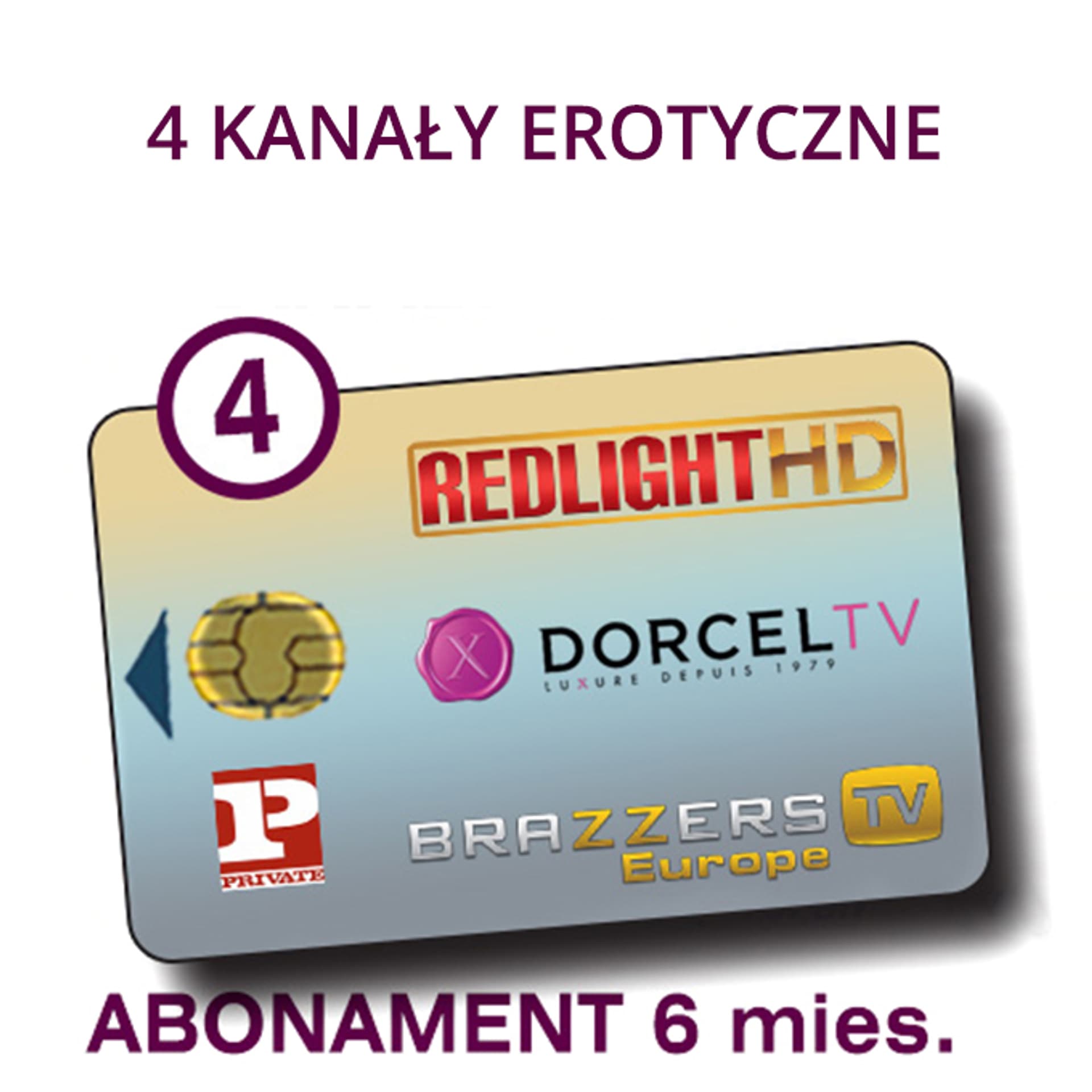 

usł. dostępu do kan DORCEL 4+ 4ch/6m VCC6