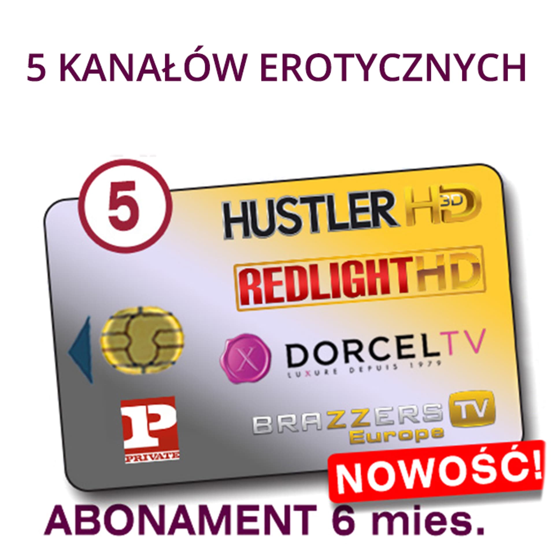 

usł. dostępu do kan ELITE HD 5+ 5ch/6m VCC6