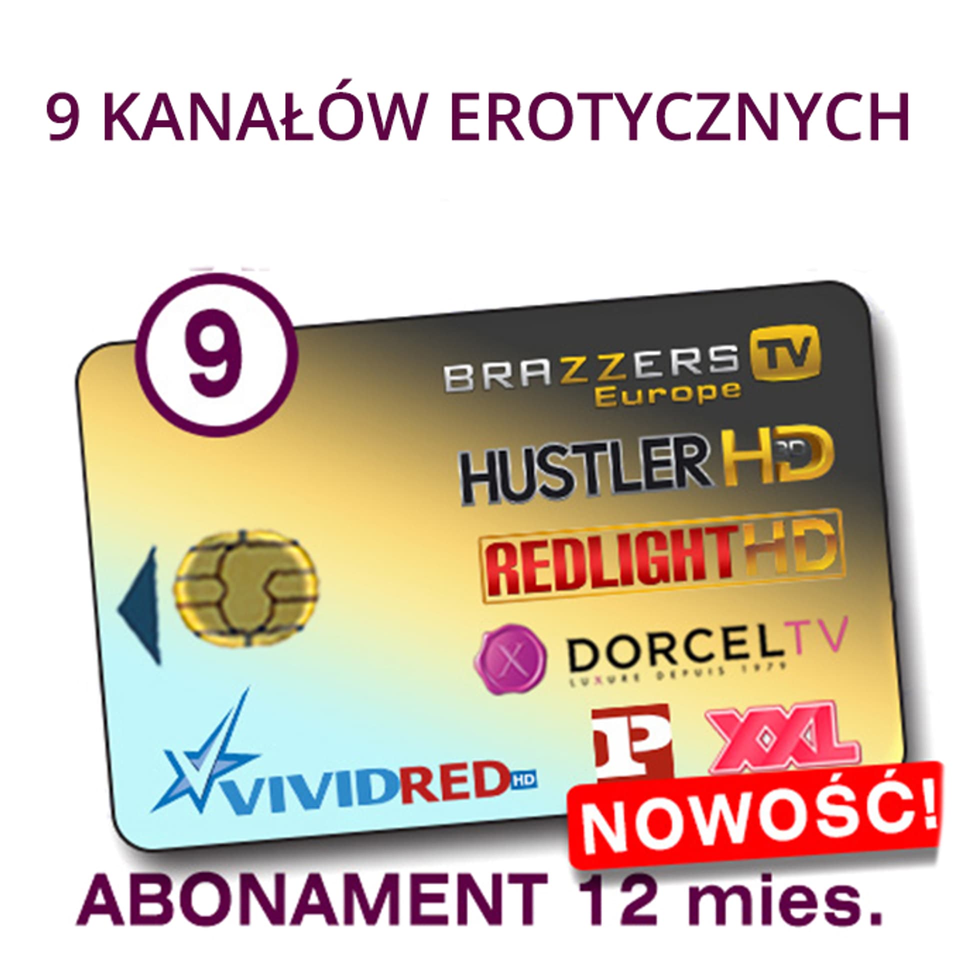

usł. dostępu do kan ELITE HD 9+ Stars 9ch/12m VCC6