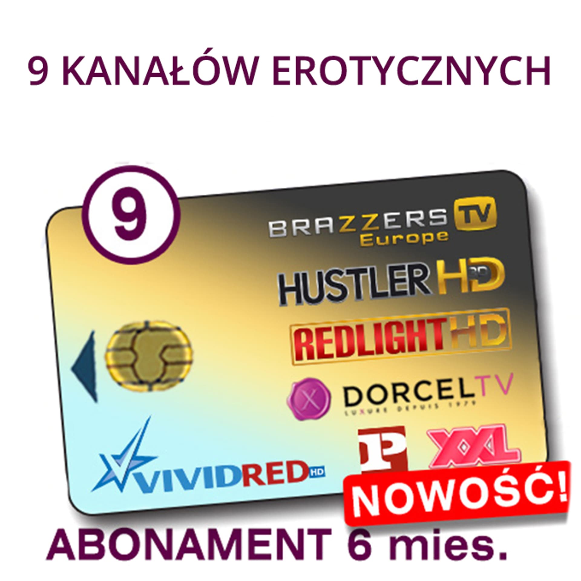 

usł. dostępu do kan ELITE HD 9+ Stars 9ch/6m VCC6