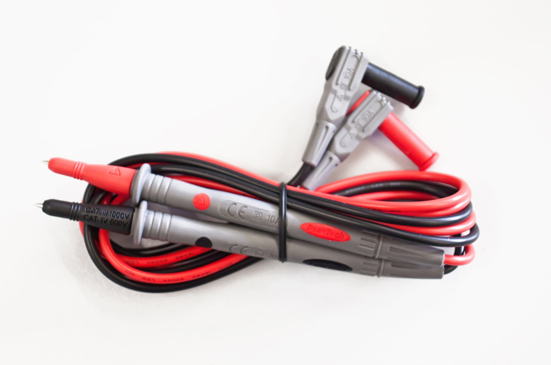 

Przewody testowe z 4 mm końcówką Peaktech TKS-4