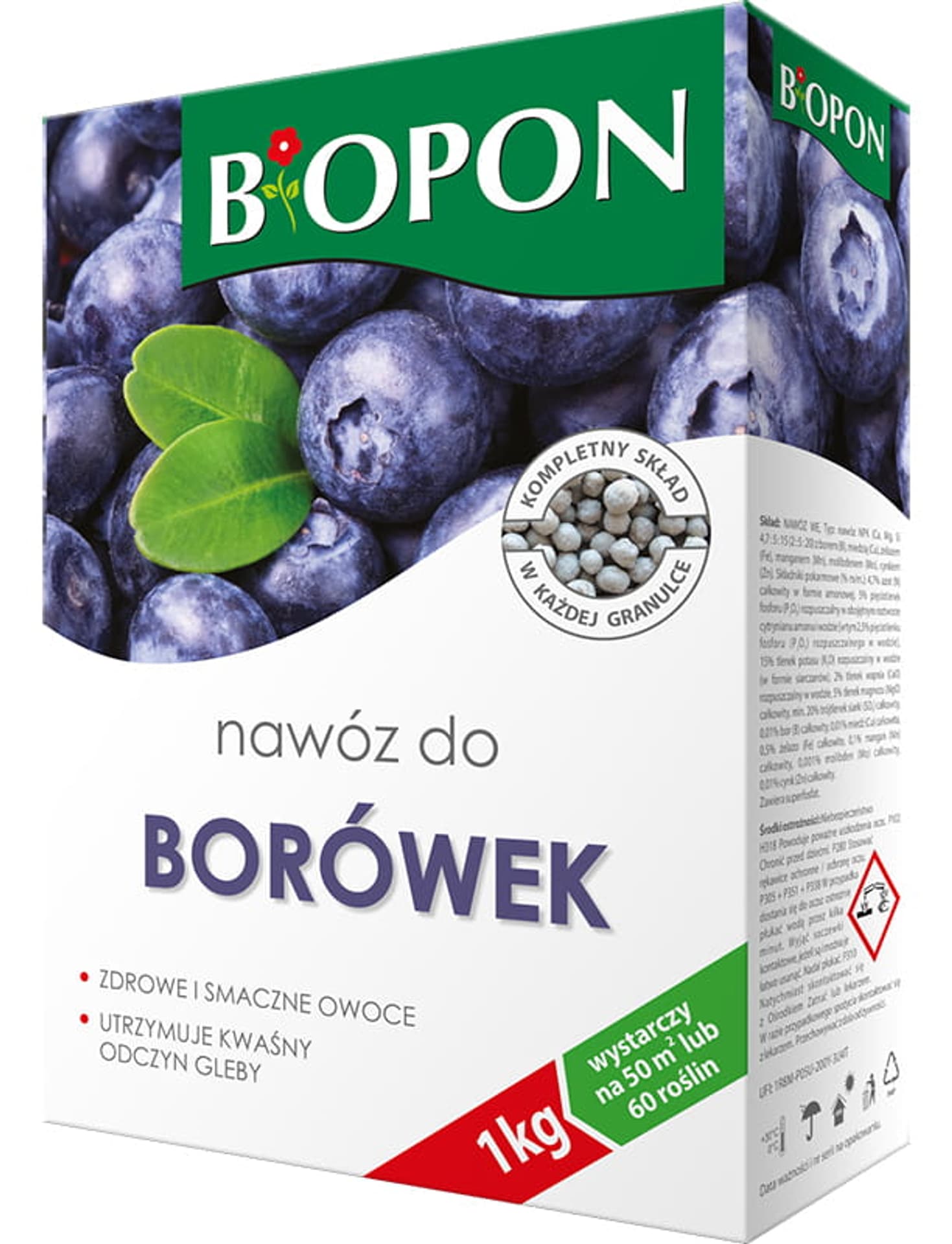 Nawóz BIopon do borówek karton 1kg