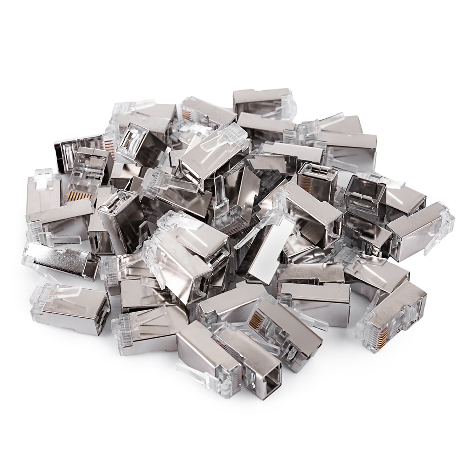 

Wtyk RJ45 przelotowy kat.6 FTP PT-RJ456FT-1 25szt