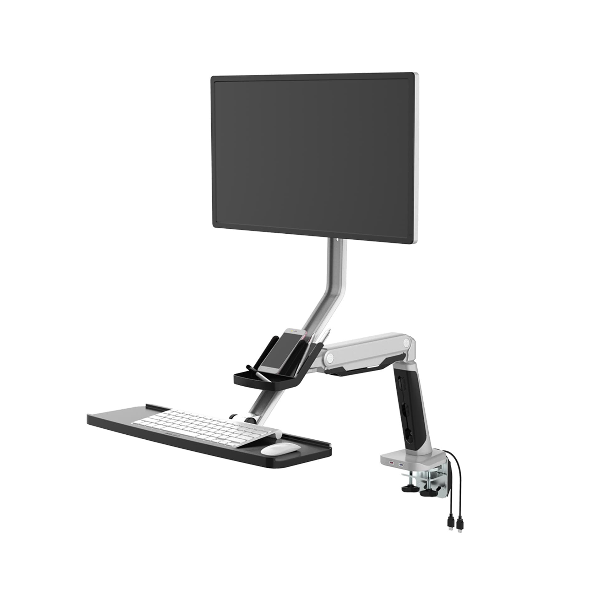 

Uchwyt monitora i klawiatury stand PC SPA-W372