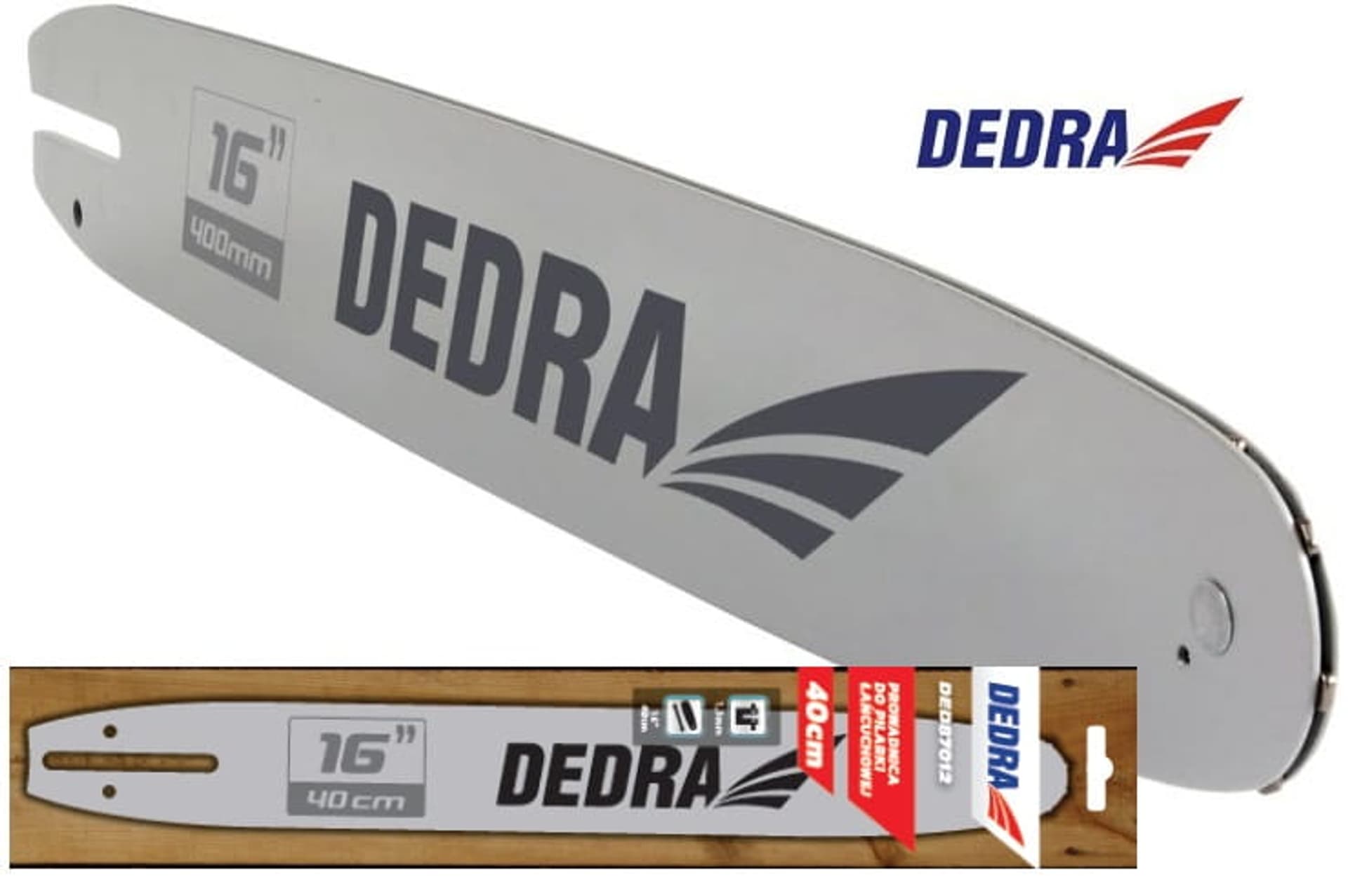 

Prowadnica do pilarki 40cm 1,3mm Dedra DED87012