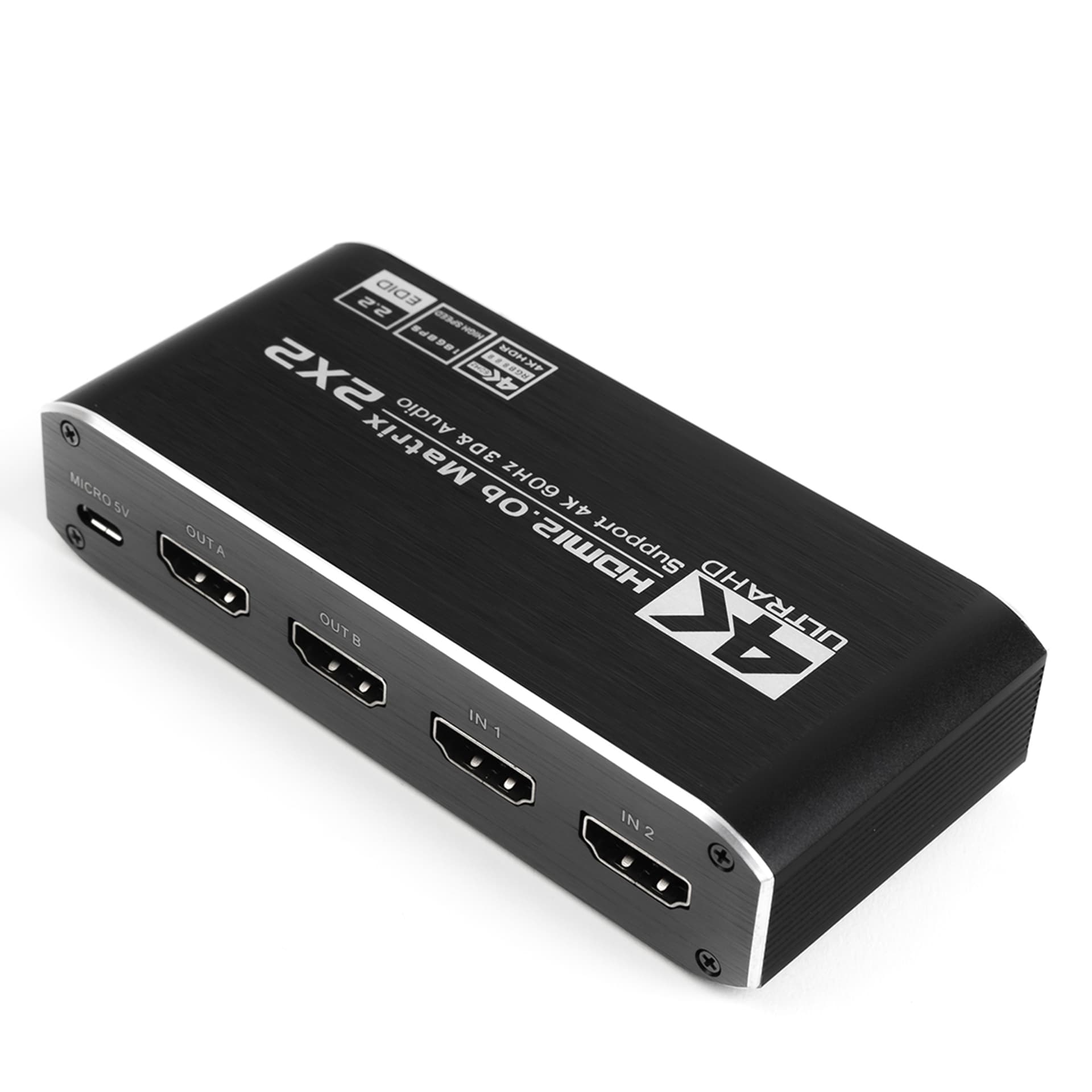 

Matrix HDMI 2/2 Spacetronik SPH-M222 4K@60Hz