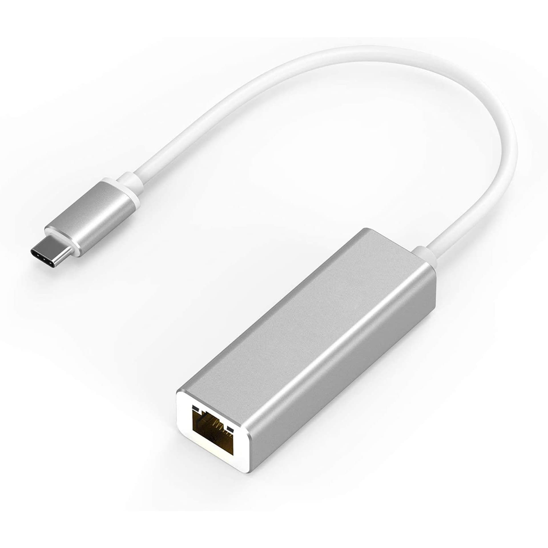 

Adapter USB-C na gniazdo RJ45 SPU-A04 srebrny