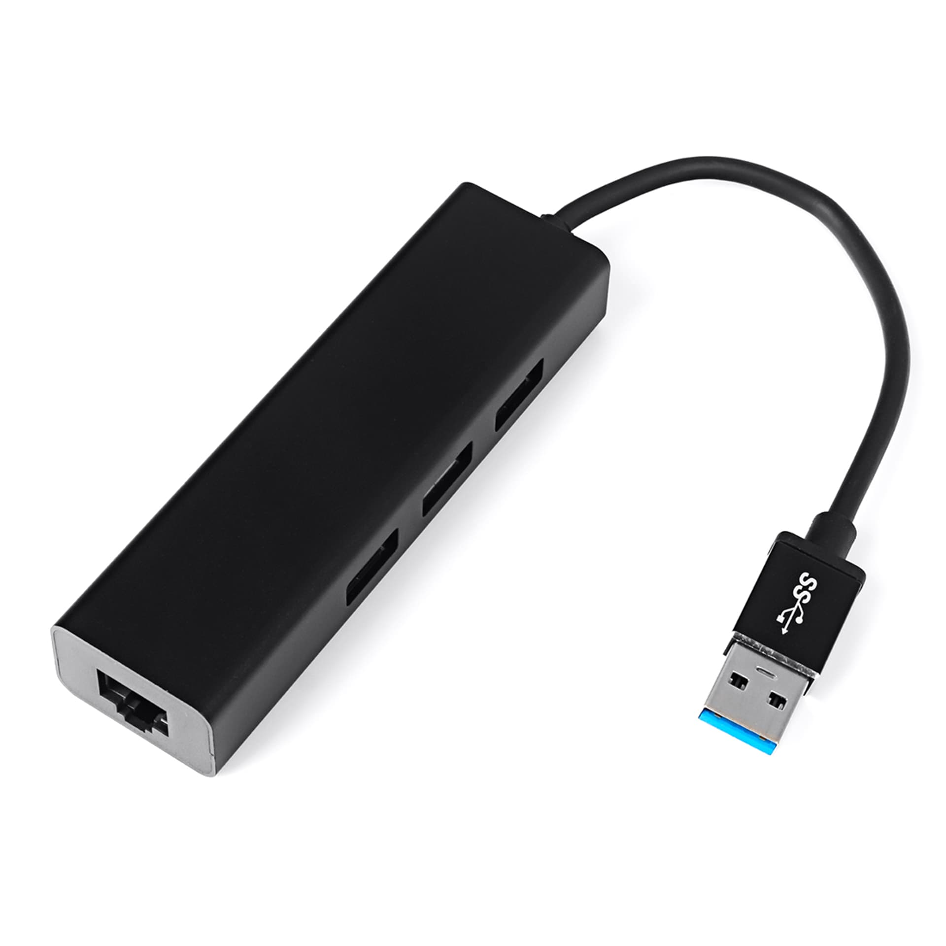 

Multiport HUB USB na 3 USB + RJ45 SPU-M06 czarny