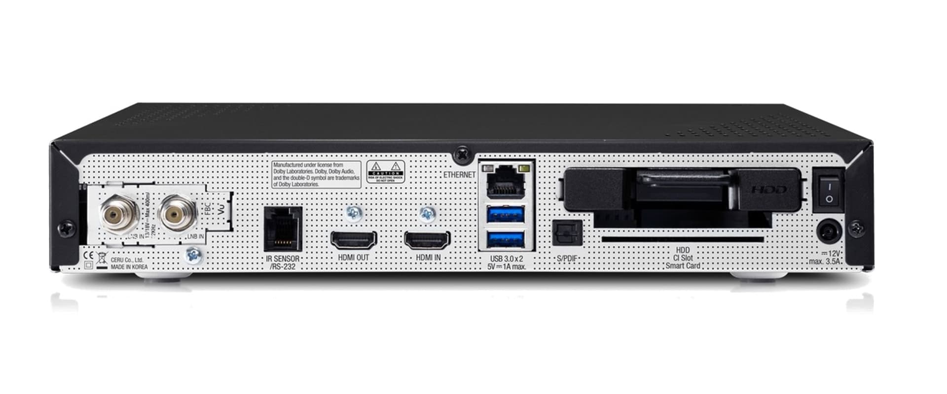 

VU+ UNO 4K SE SAT DUAL DVB-S2X FBC