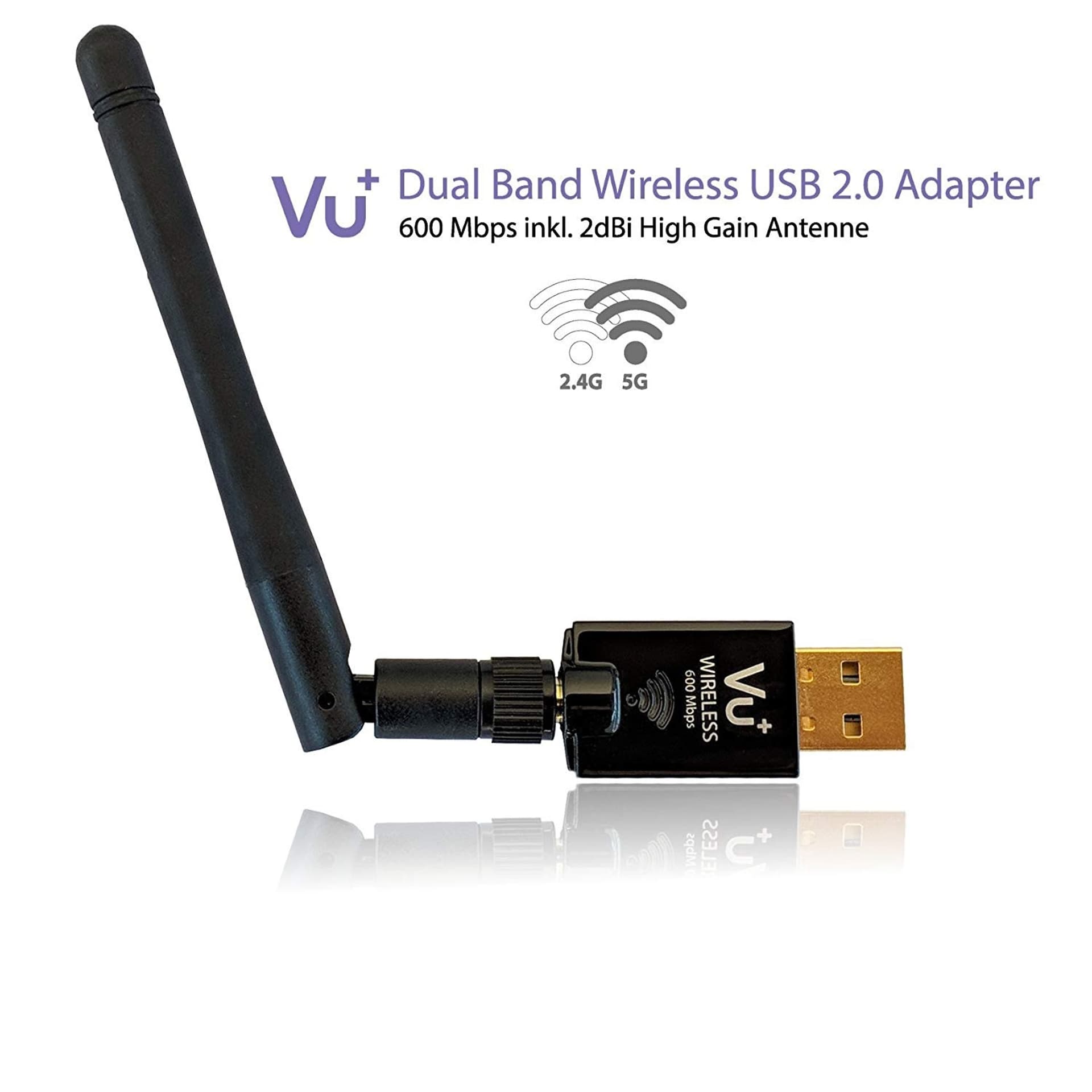 

Adapter WiFi VU+ 600mbps 2,4 GHz, 5GHz