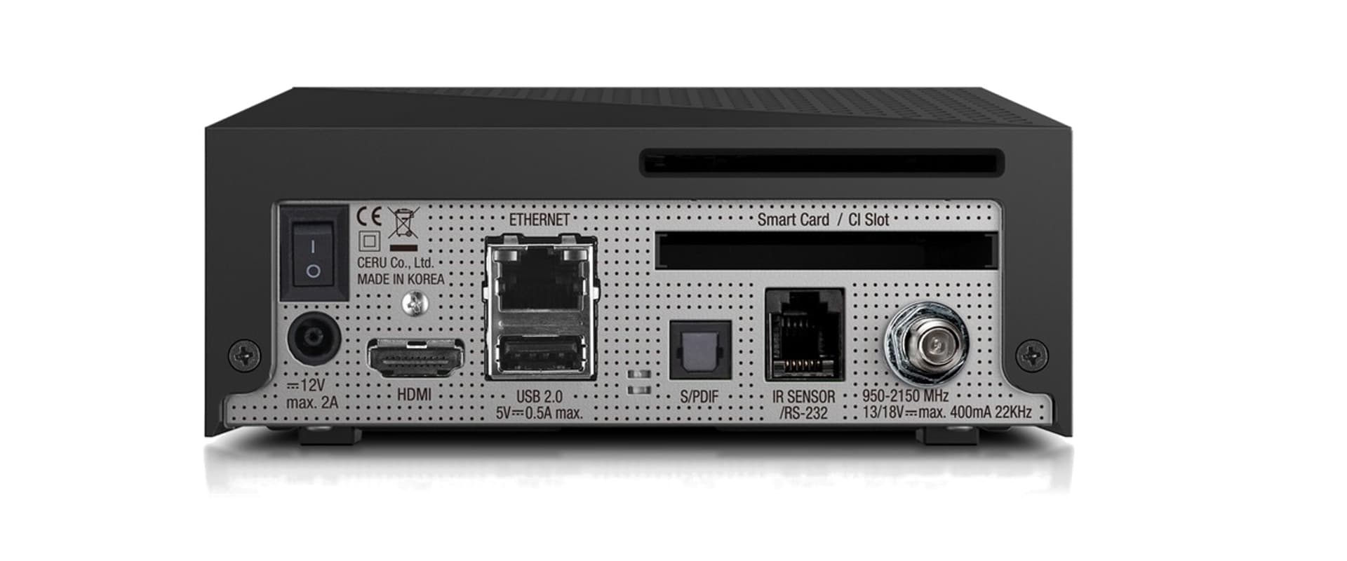 

VU+ Zero 4K Czarny z głowicą DVB-S2X
