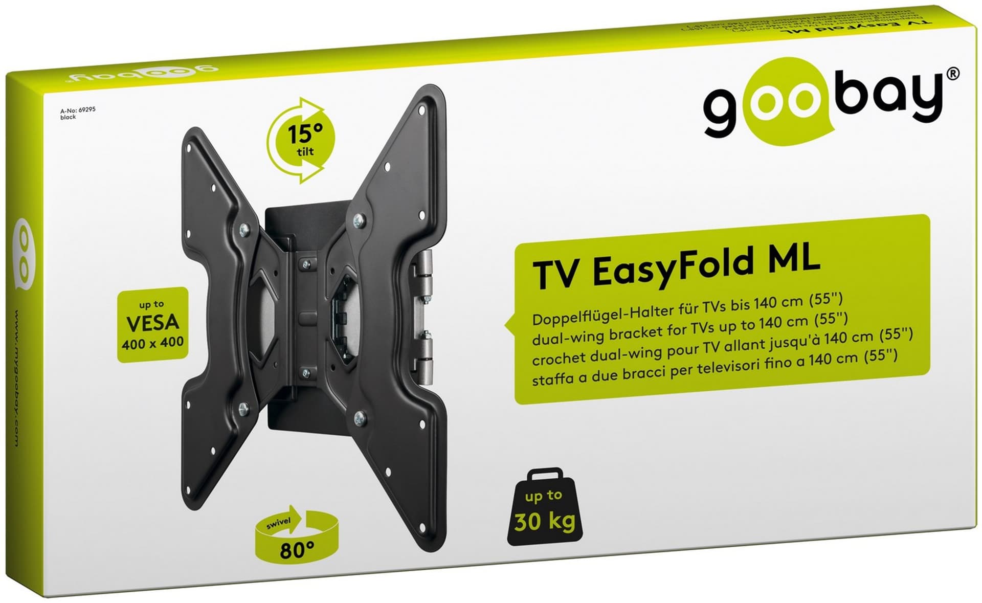 

Uchwyt TV EasyFold ML Goobay 32''-55''