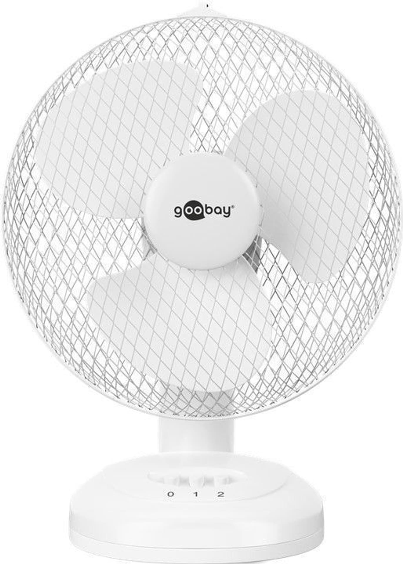 

Wentylator biurkowy 9" Goobay 30W BIAŁY
