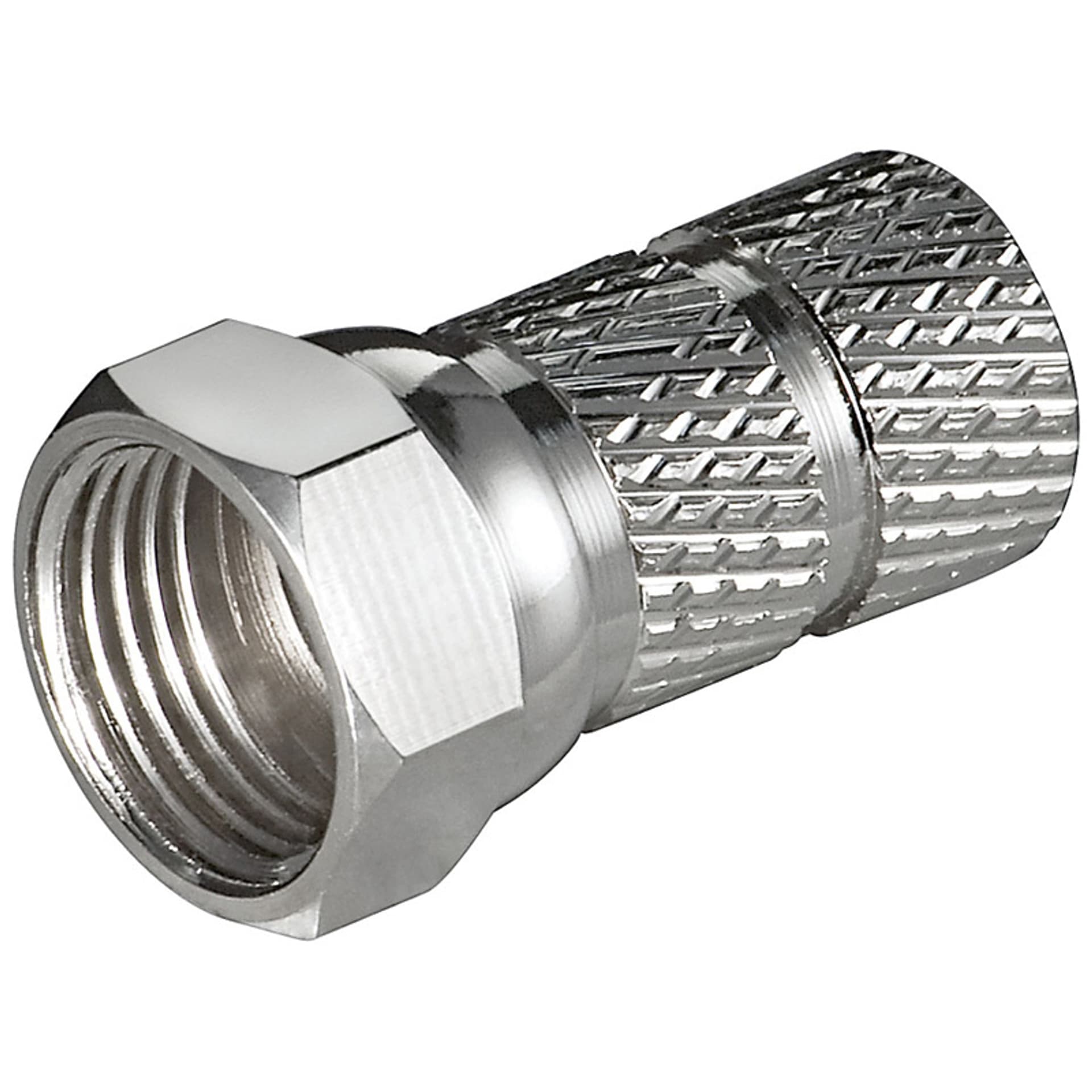 

Wtyk F nakręcany 6,5mm/20mm Big Nut Goobay