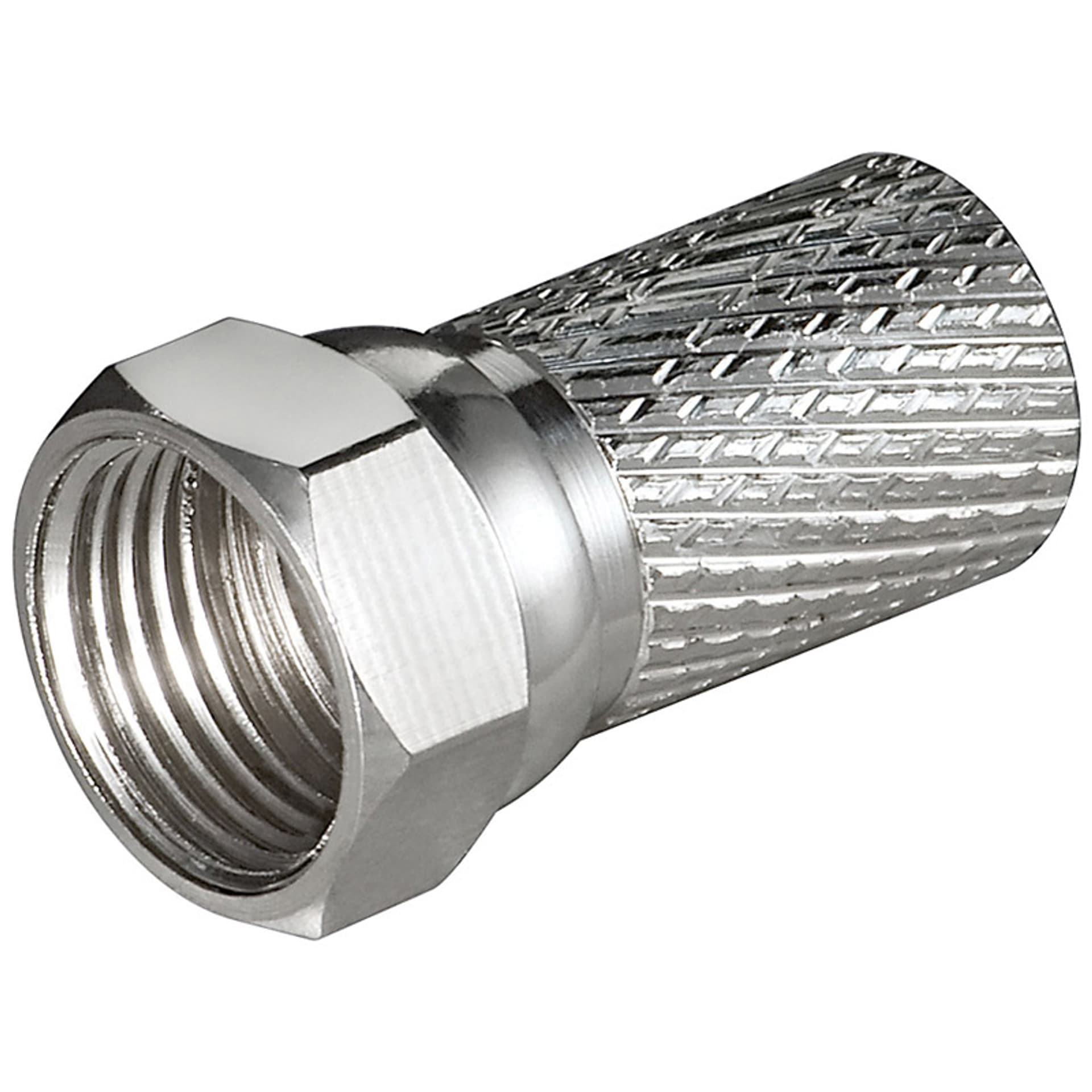 

Wtyk F nakręcany 7,0mm/20mm Big Nut Goobay
