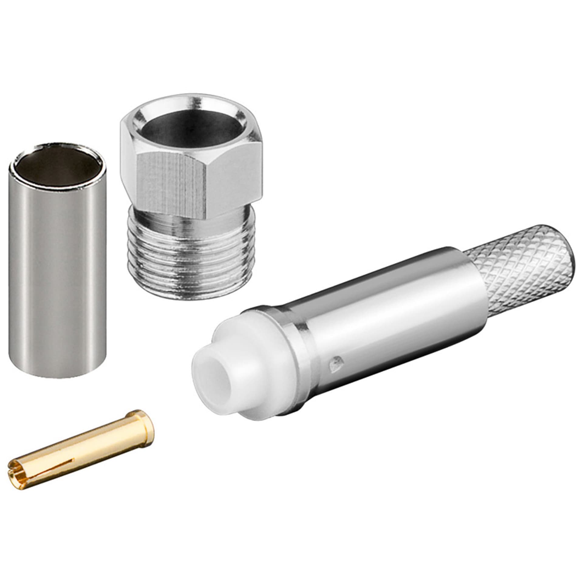 

Wtyk FME żeński Gold Pin zaciskany na RG 58/U