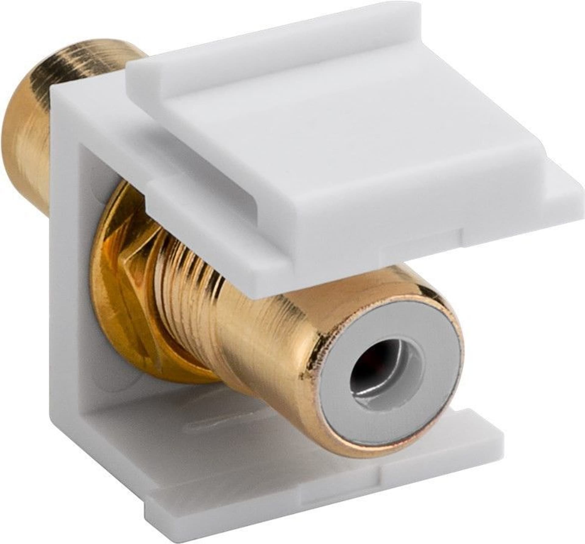 

Keystone moduł Cinch/RCA - gniazdo Cinch białe > gniazdo Cinch 79676