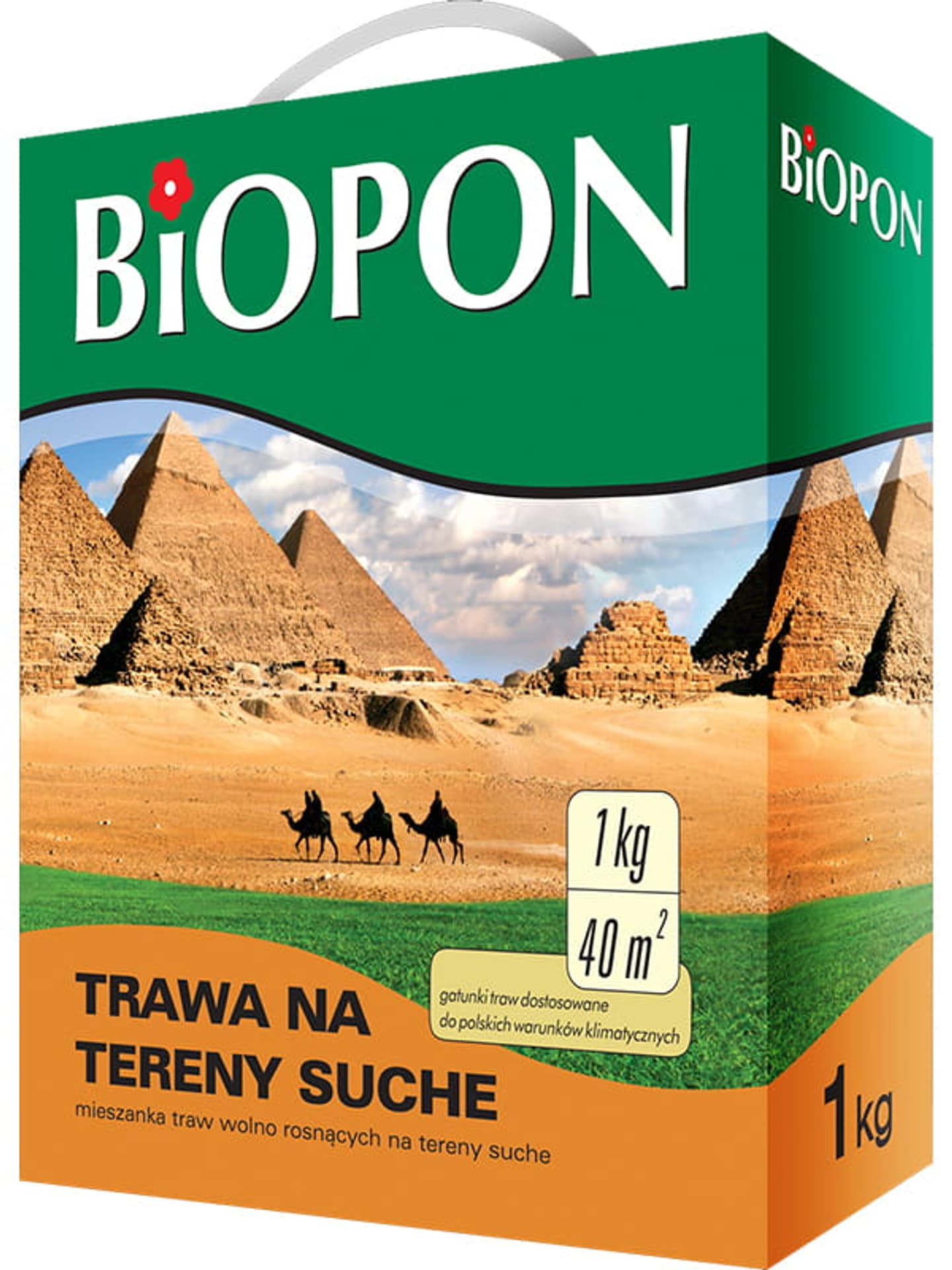 

Trawa na teren suchy nasiona Biopon 1kg 40m2 1206