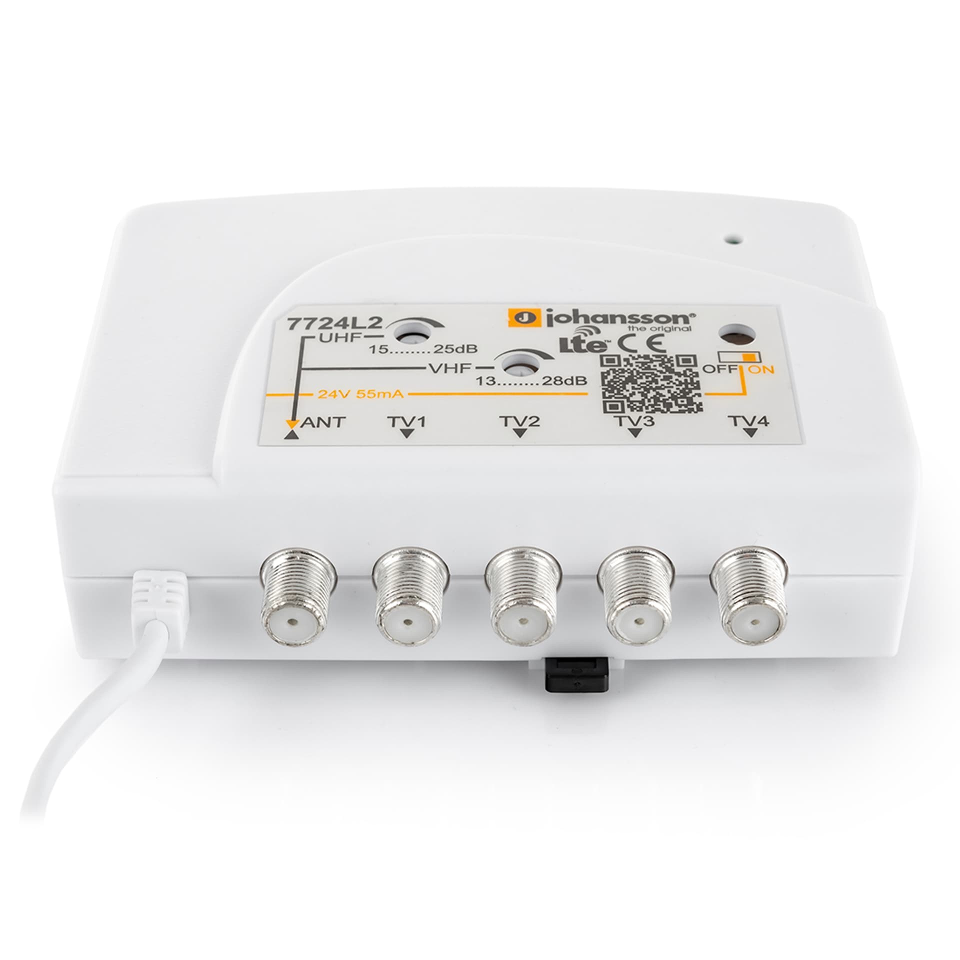 

wzmacniacz Johansson 7724L2 28dB 1/4 5G/LTE