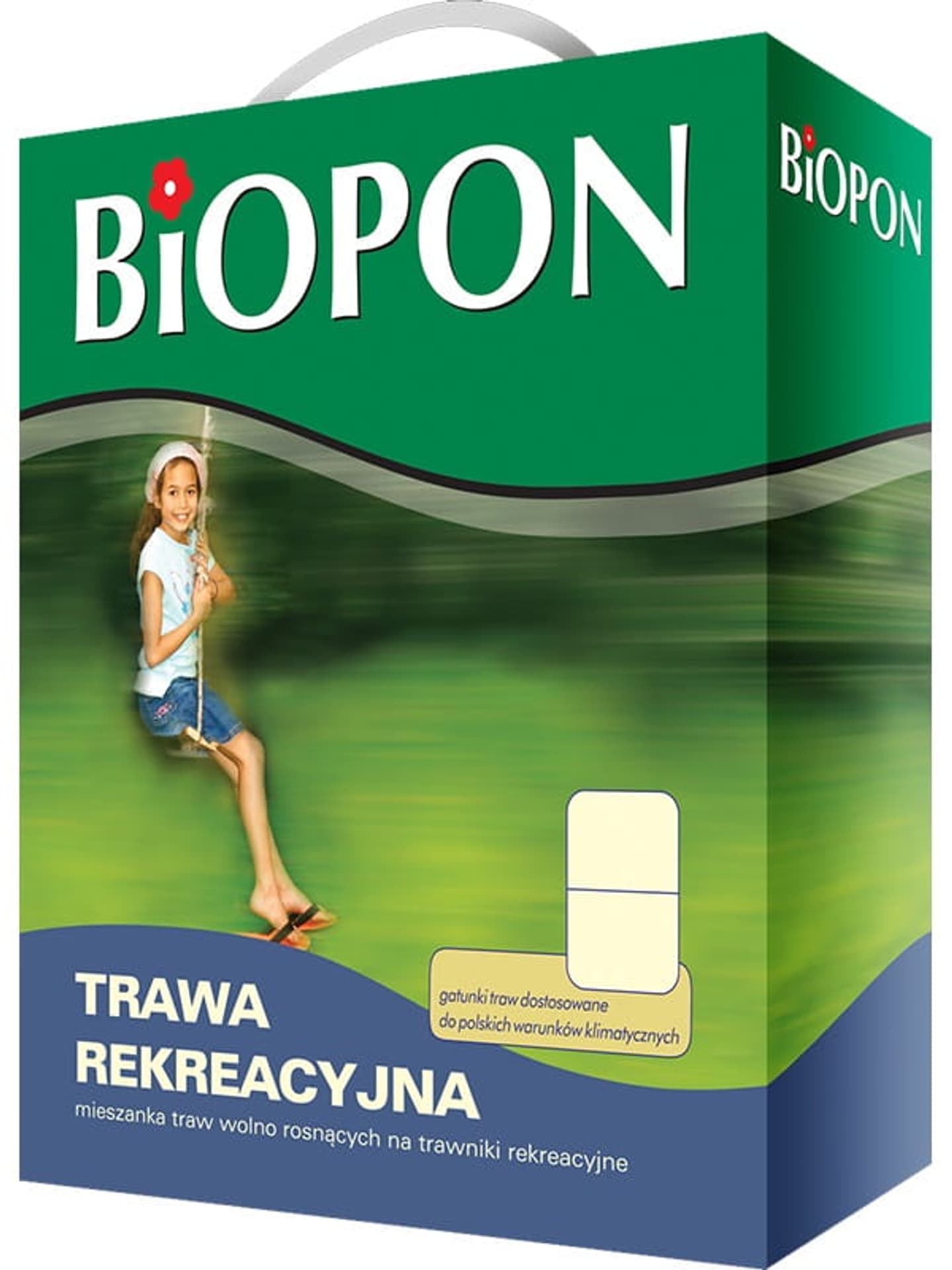 

Trawa rekreacyjna nasiona Biopon 0,5kg 20m2 Biopon 1113