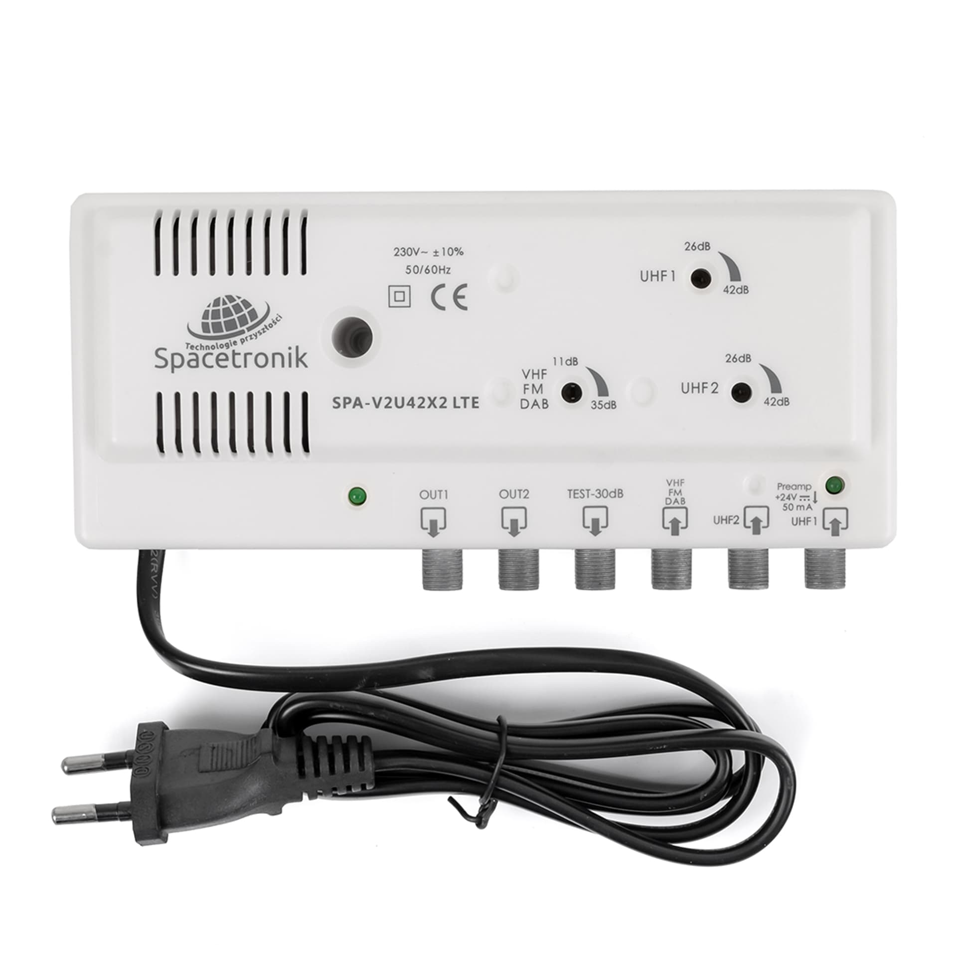 

Wzmacniacz dom Spacetronik SPA-V2U42X2 LTE