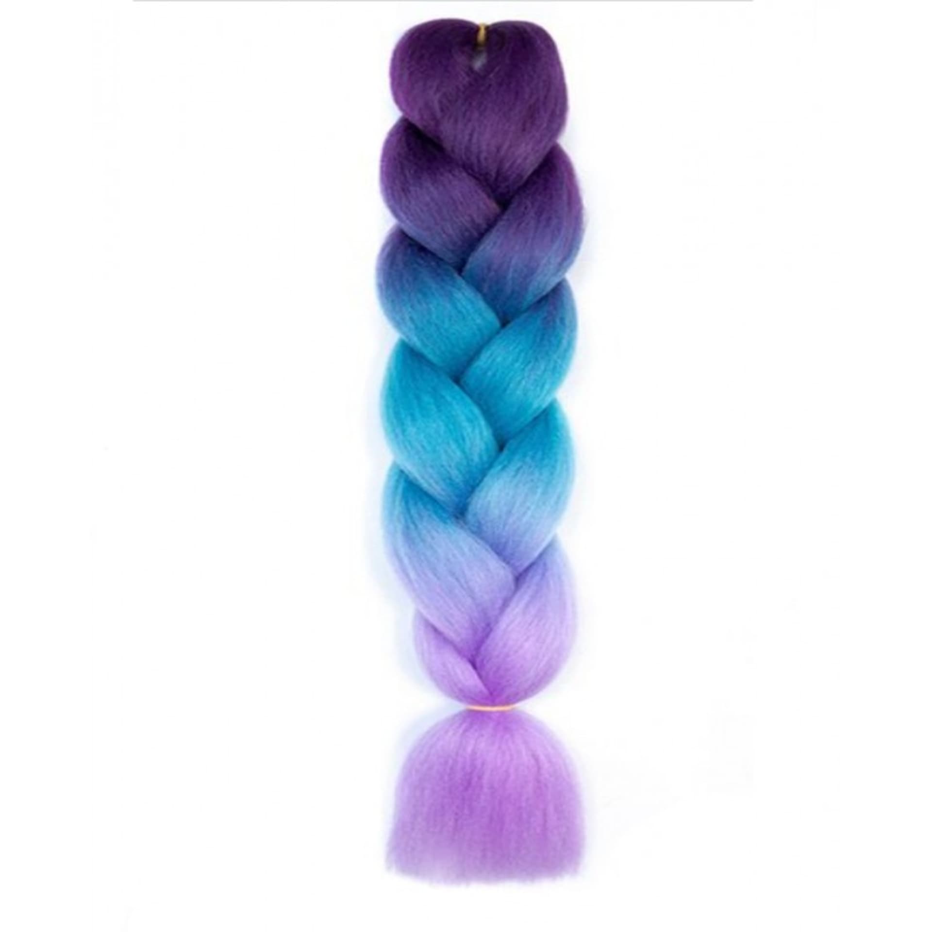 

Syntetyczne włosy 120 cm gęste ombre WLS01