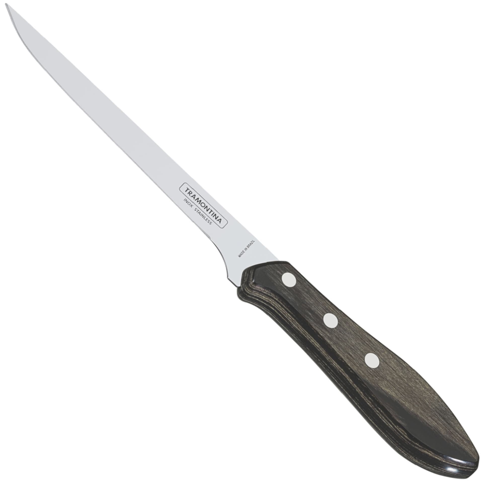 

Nóż do filetowania mięsa ryb z drewnianym uchwytem 150 mm Linia Churrasco