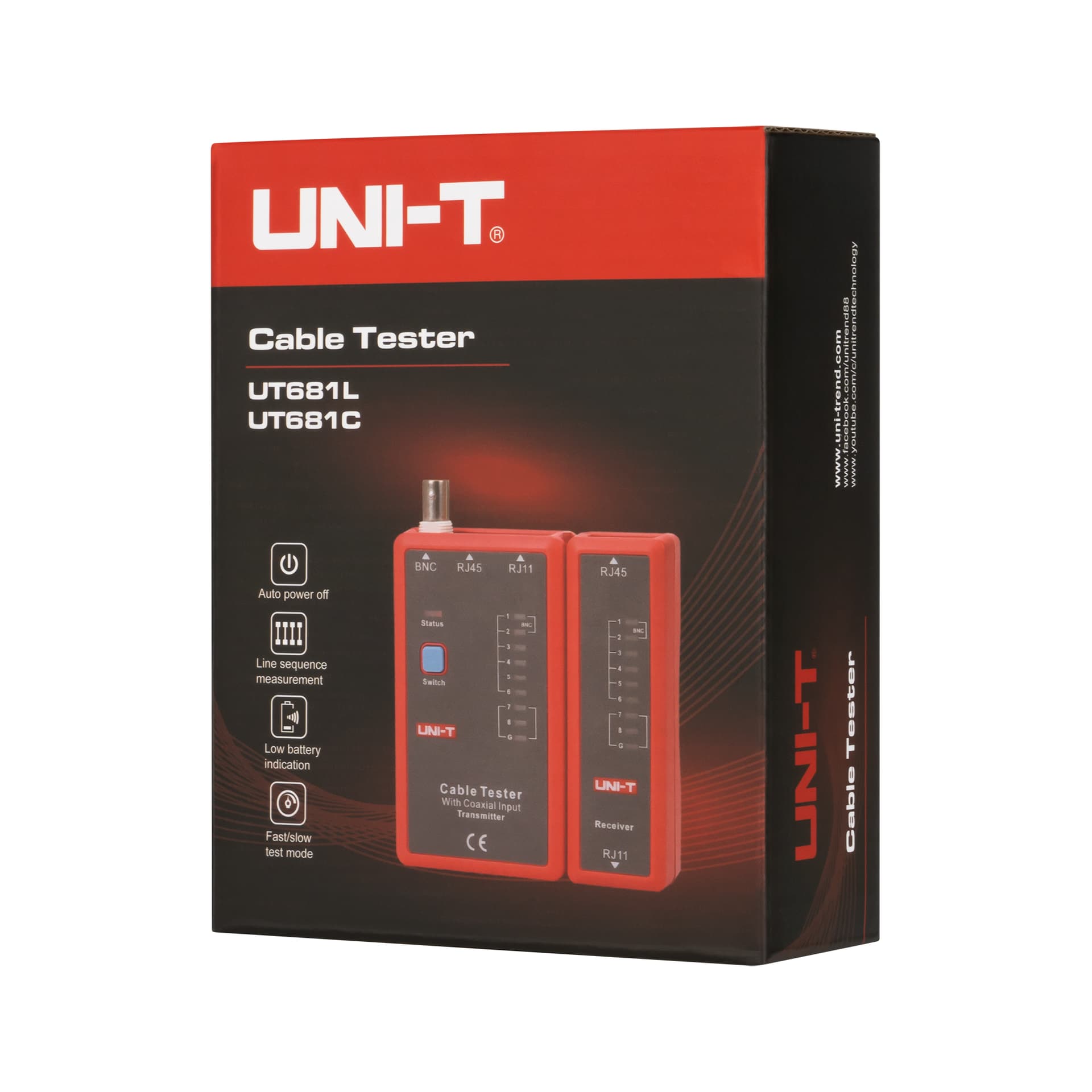 

Tester linii telefonicznych Uni-T UT681C