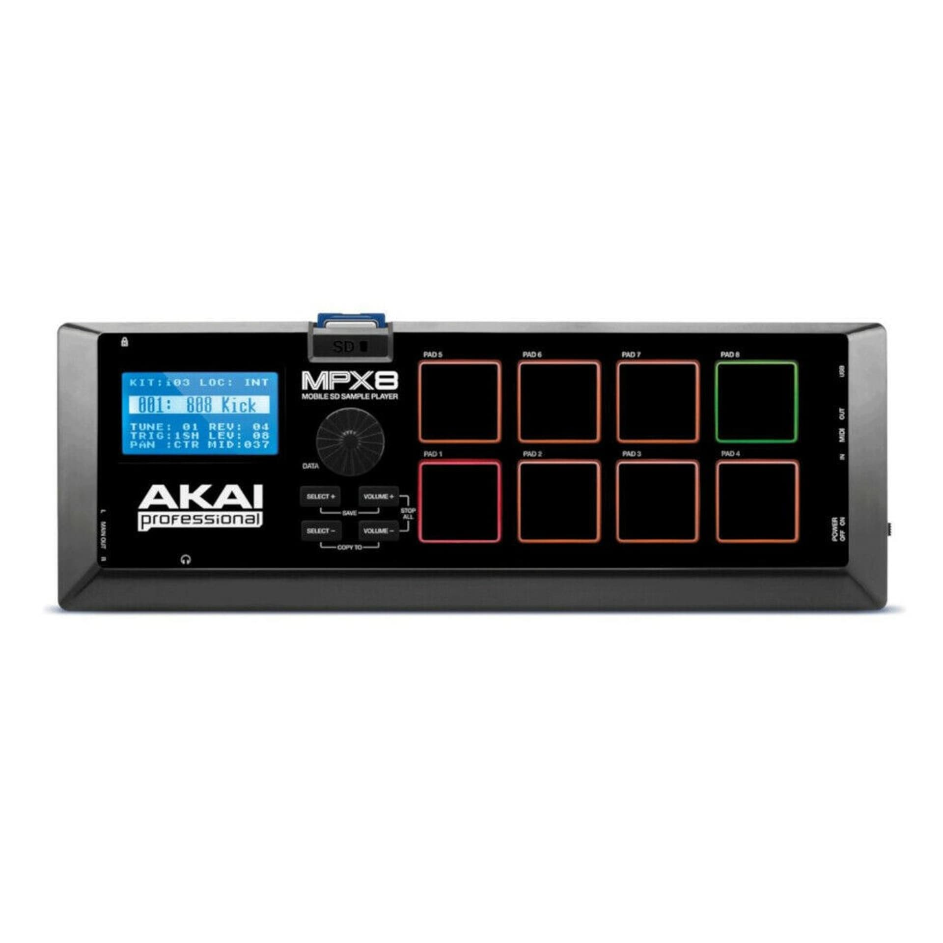 

AKAI MPX8 - Mobile Sample Player