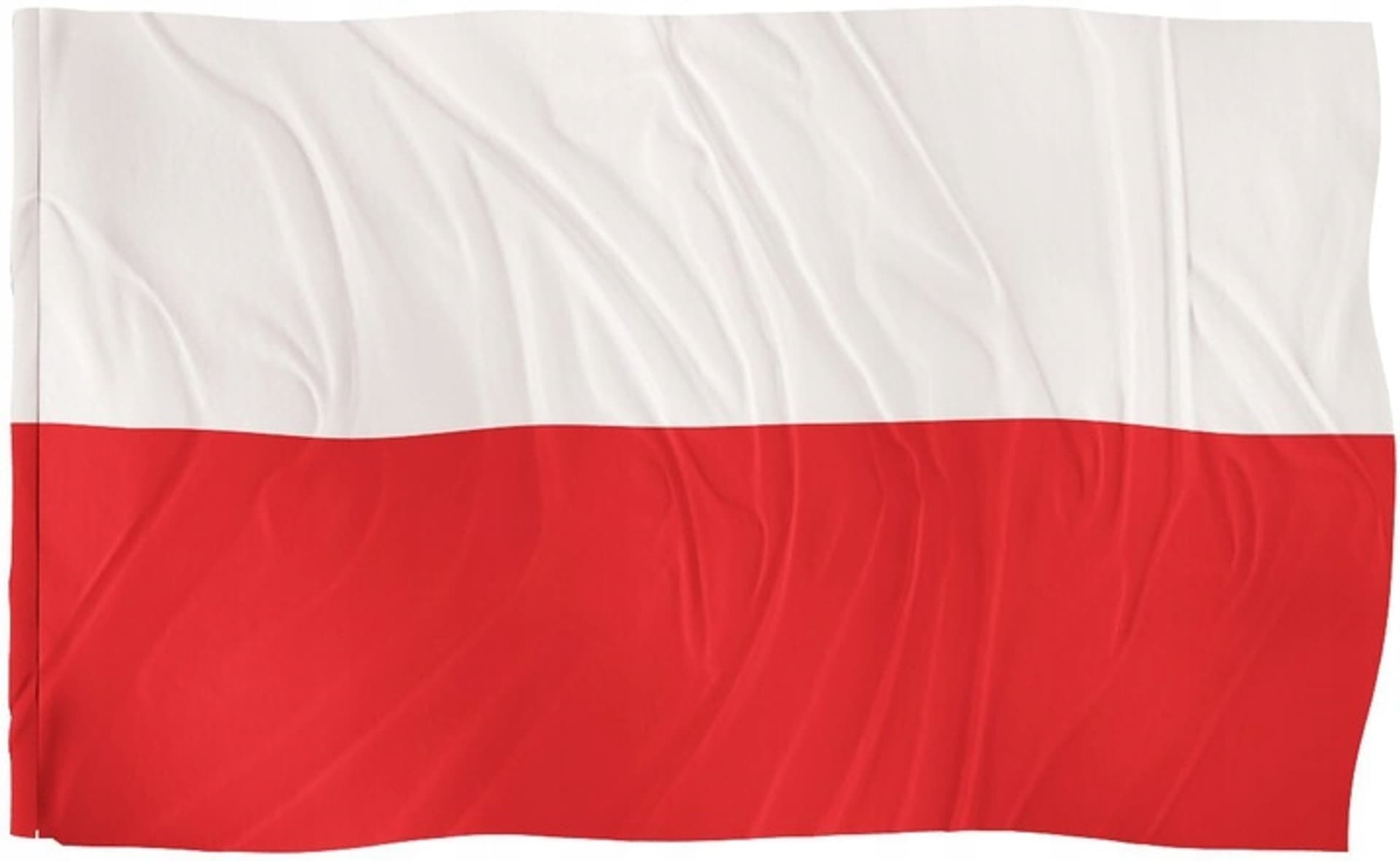 

FLAGA POLSKI 70*112 CM, BEZ TRZONKA