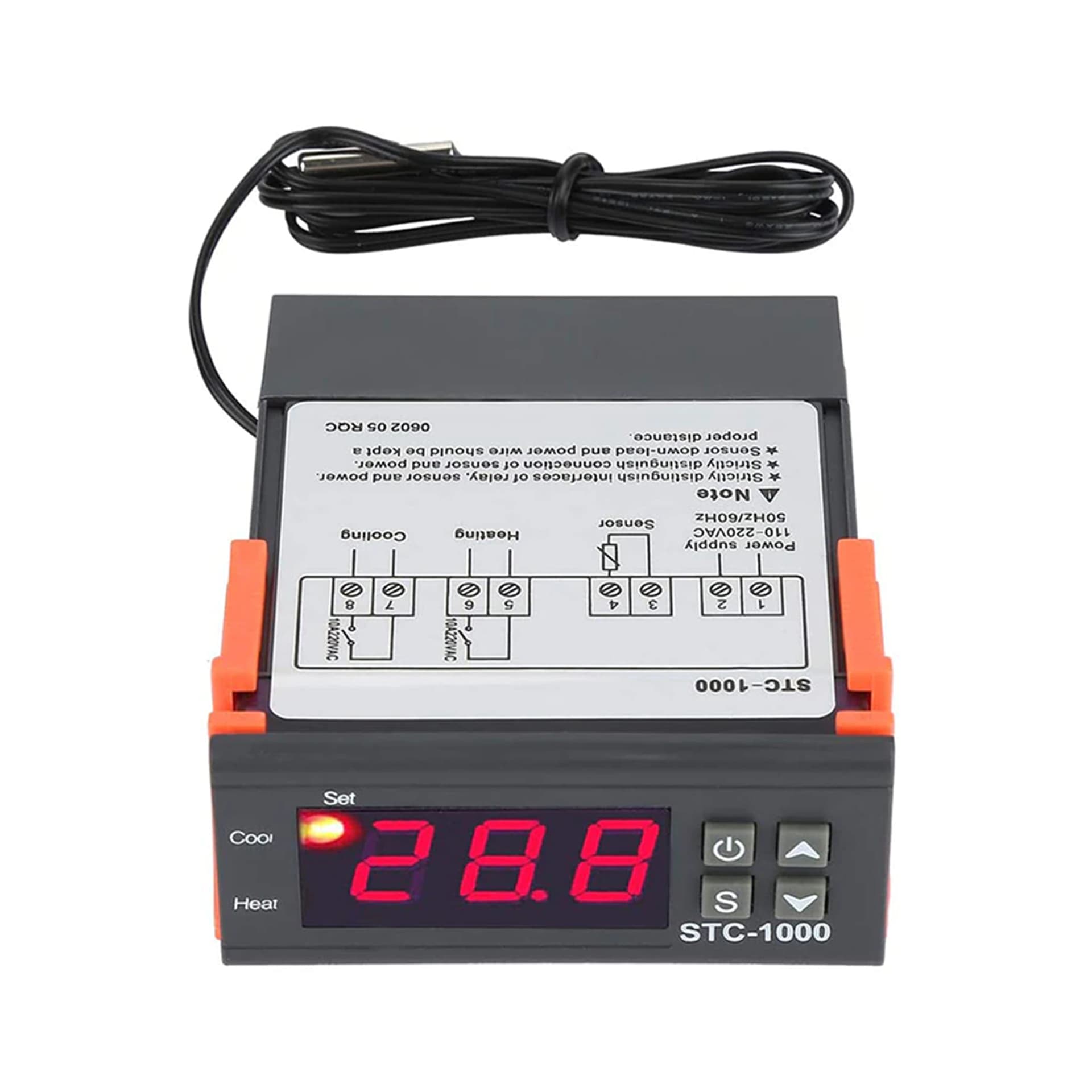 

Termostat 230V STC-1000