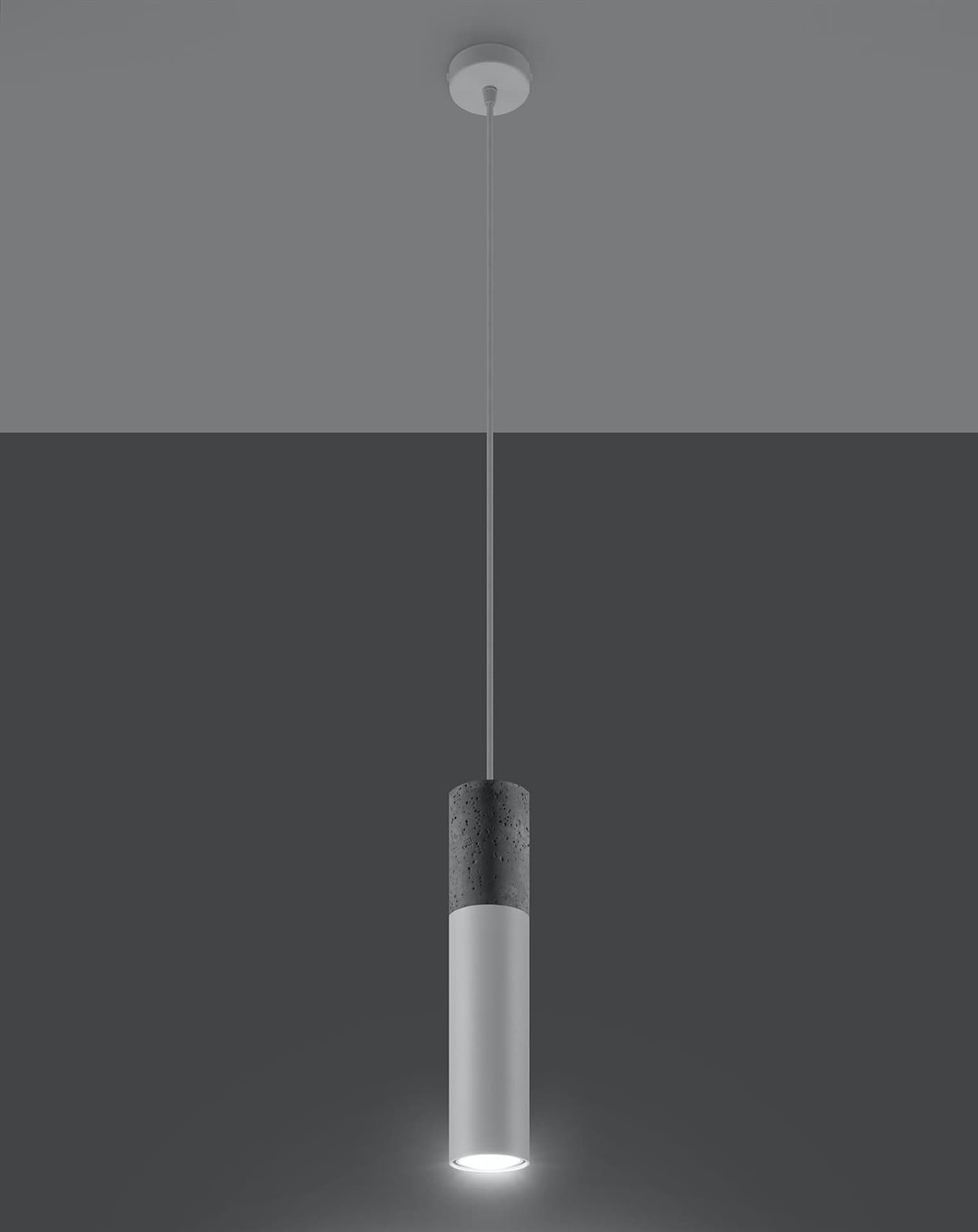 

Lampa wisząca BORGIO 1 biały