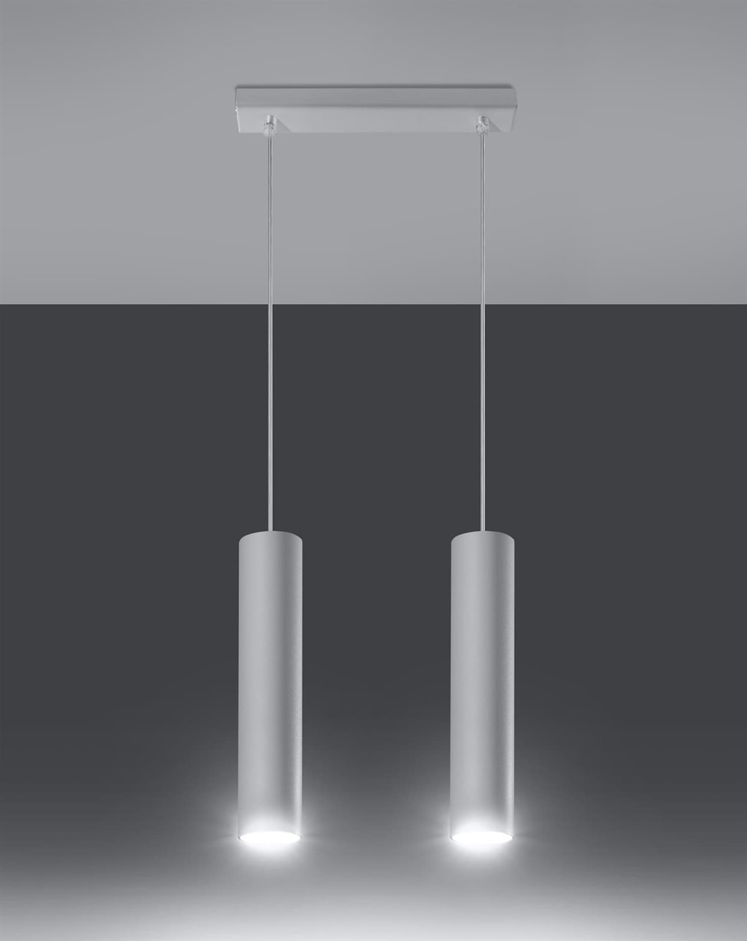 

Lampa wisząca LAGOS 2 biały