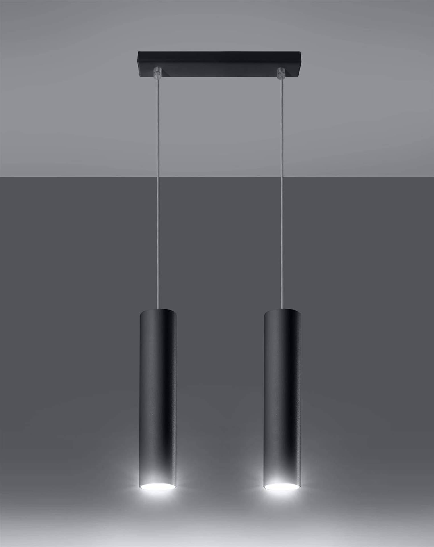 

Lampa wisząca LAGOS 2 czarny