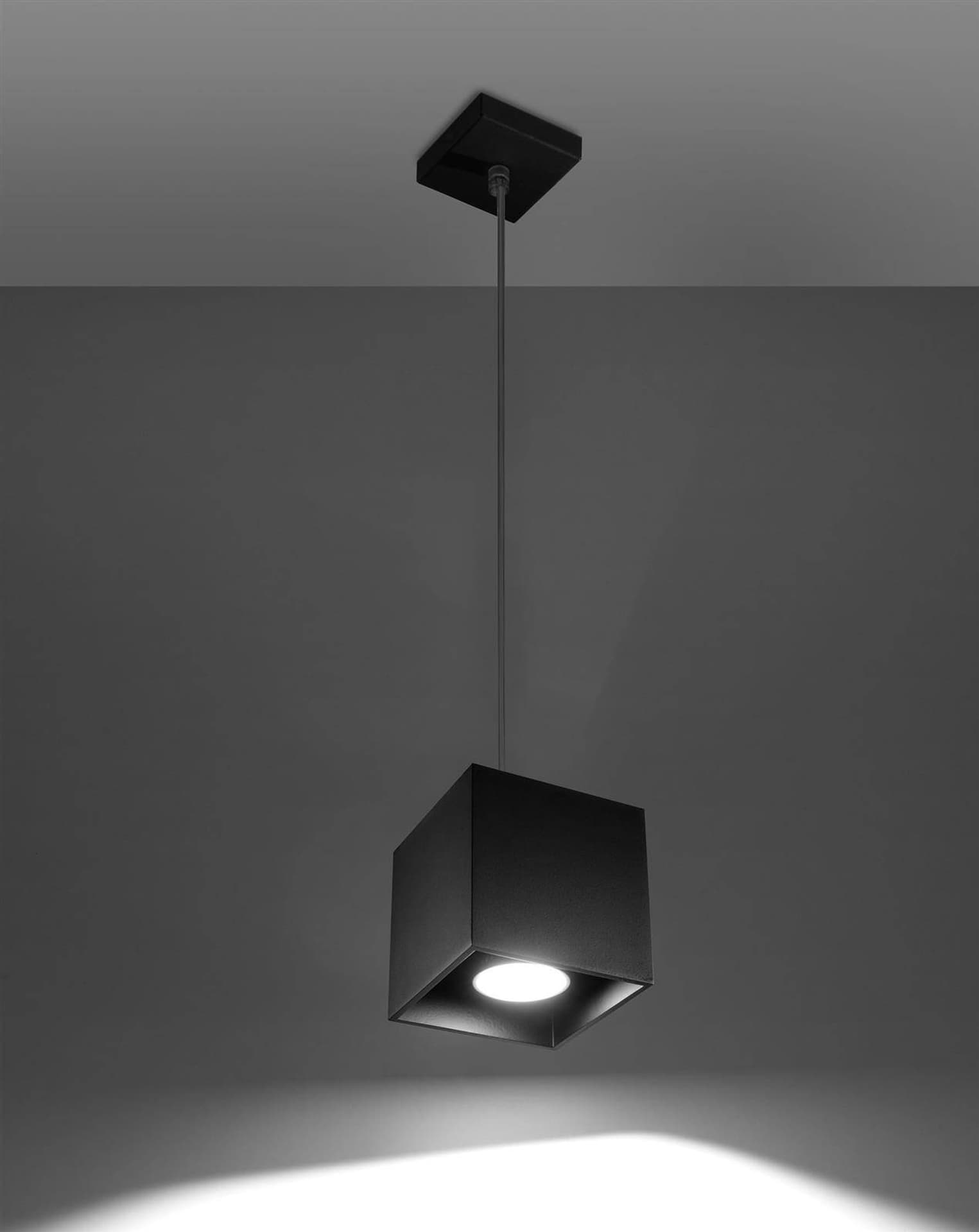 

Lampa wisząca QUAD 1 czarny