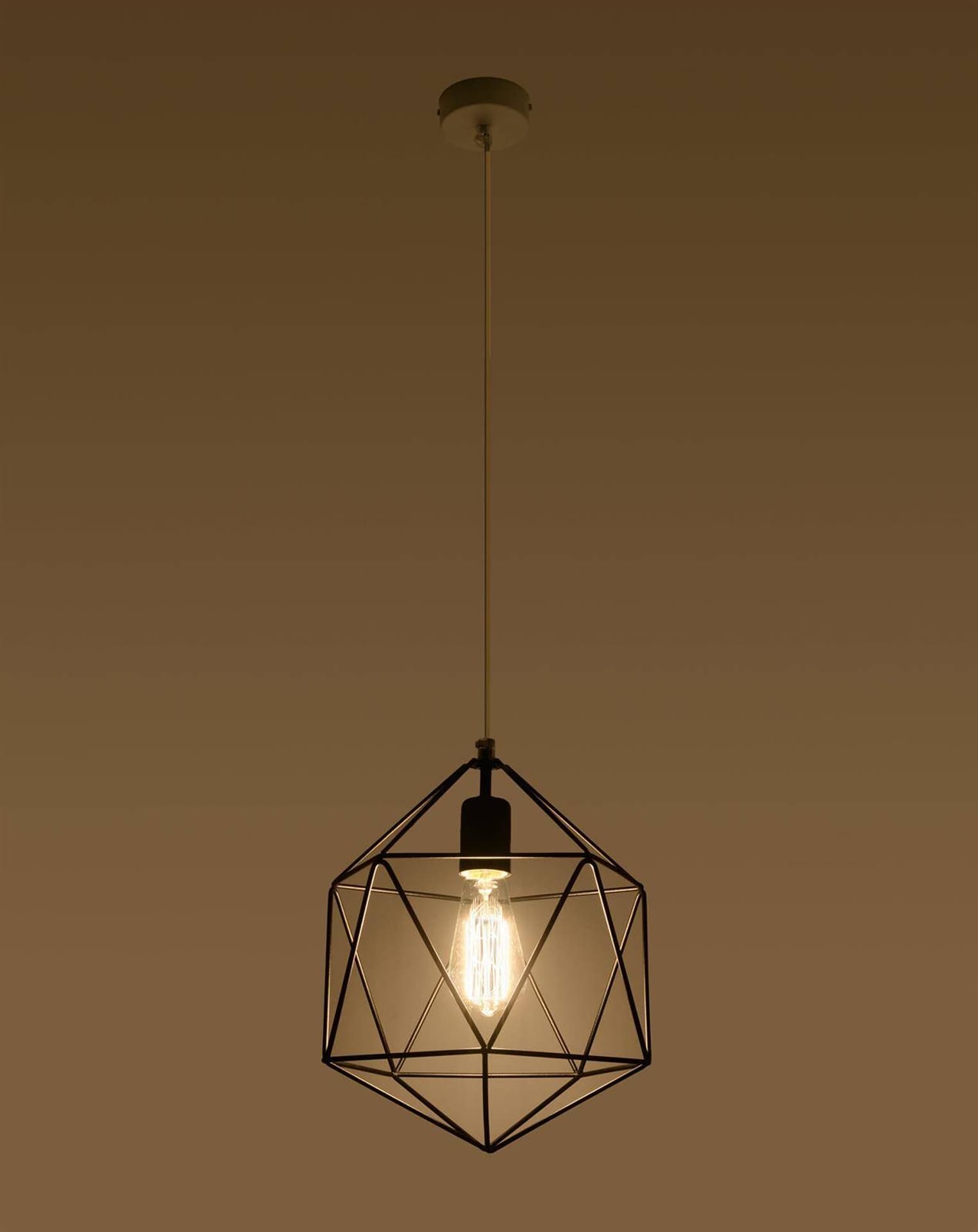 

Lampa wisząca GASPARE czarna