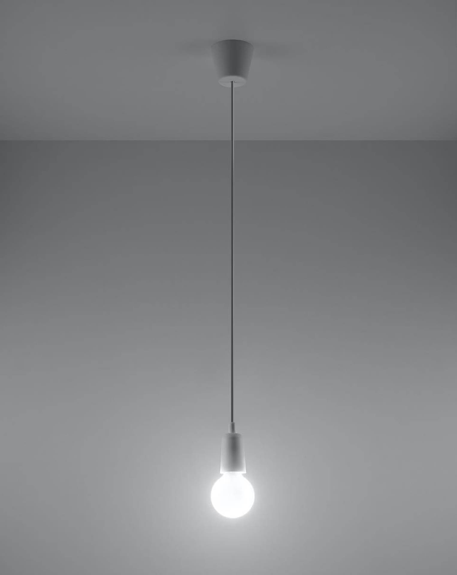 

Lampa wisząca DIEGO 1 biała