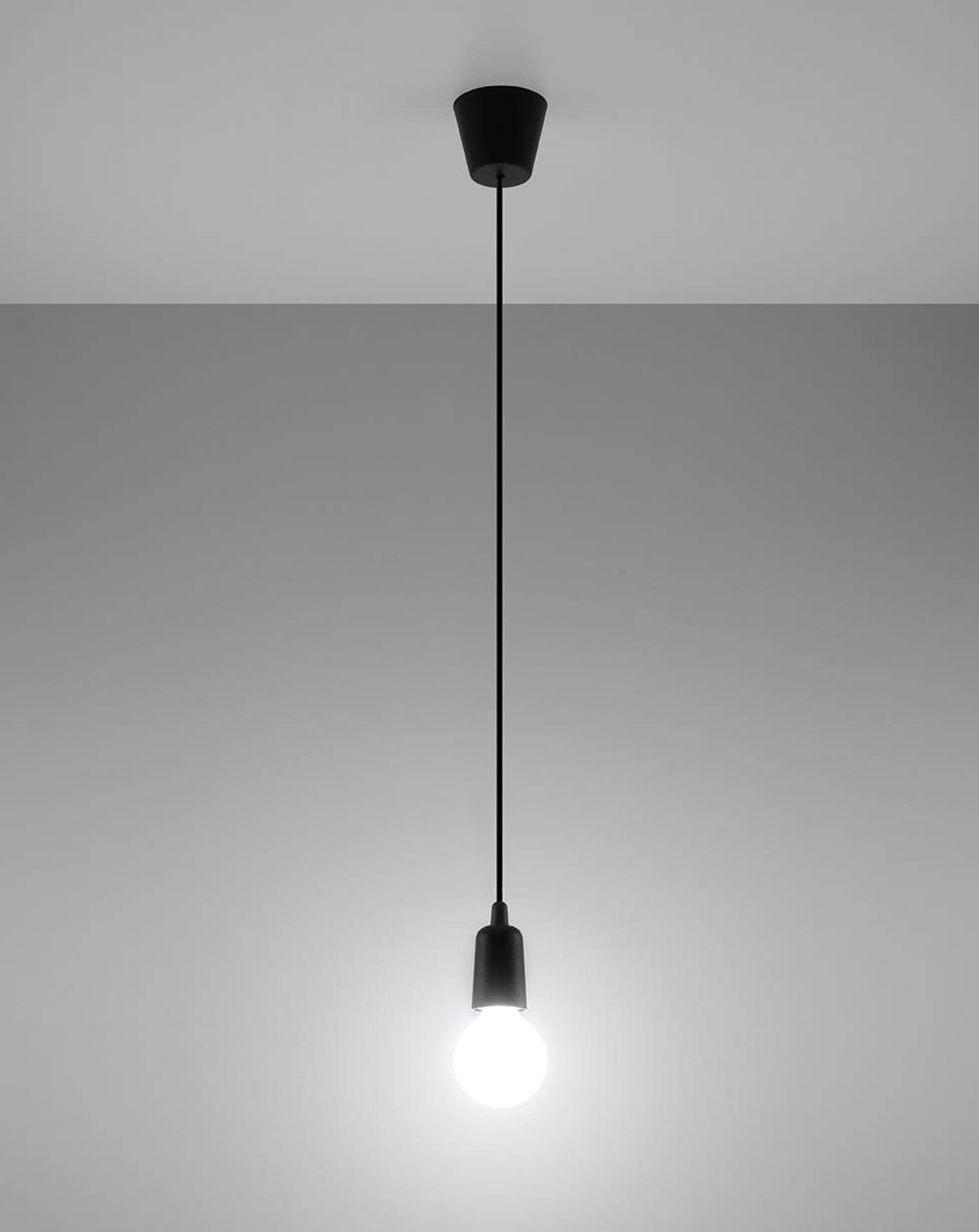 

Lampa wisząca DIEGO 1 czarna