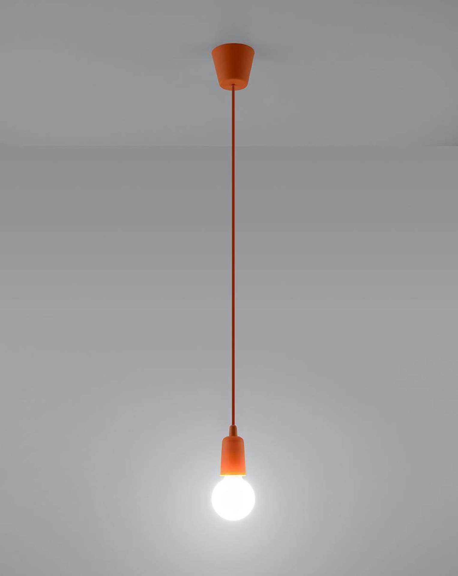 

Lampa wisząca DIEGO 1 pomarańczowy