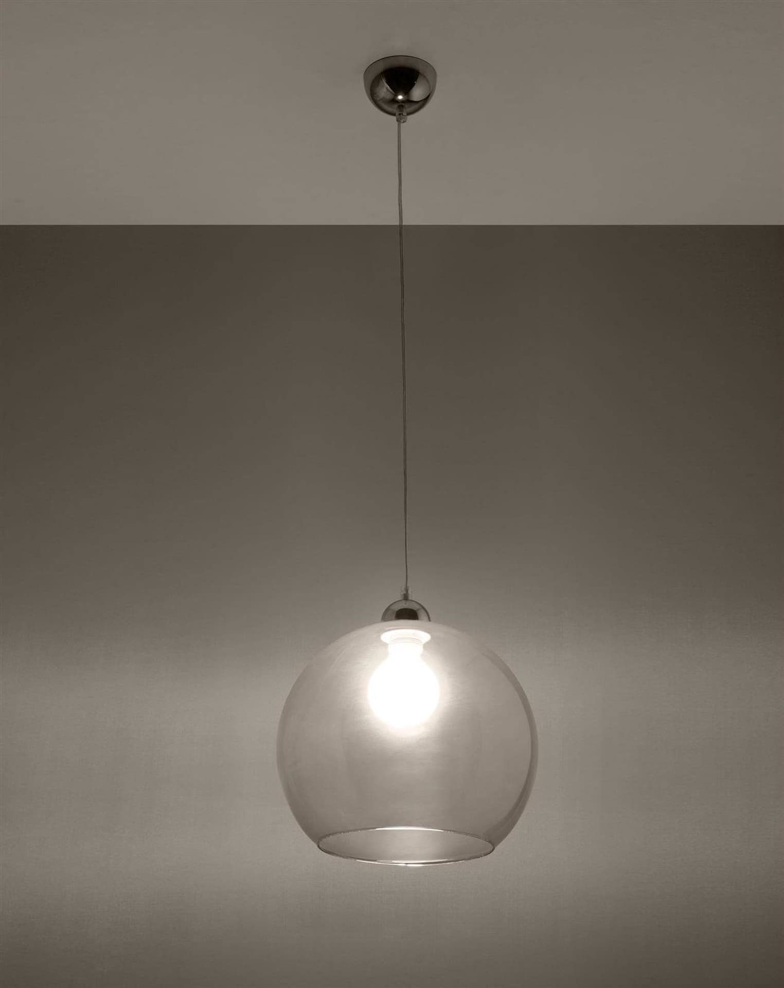 

Lampa wisząca BALL transparentny