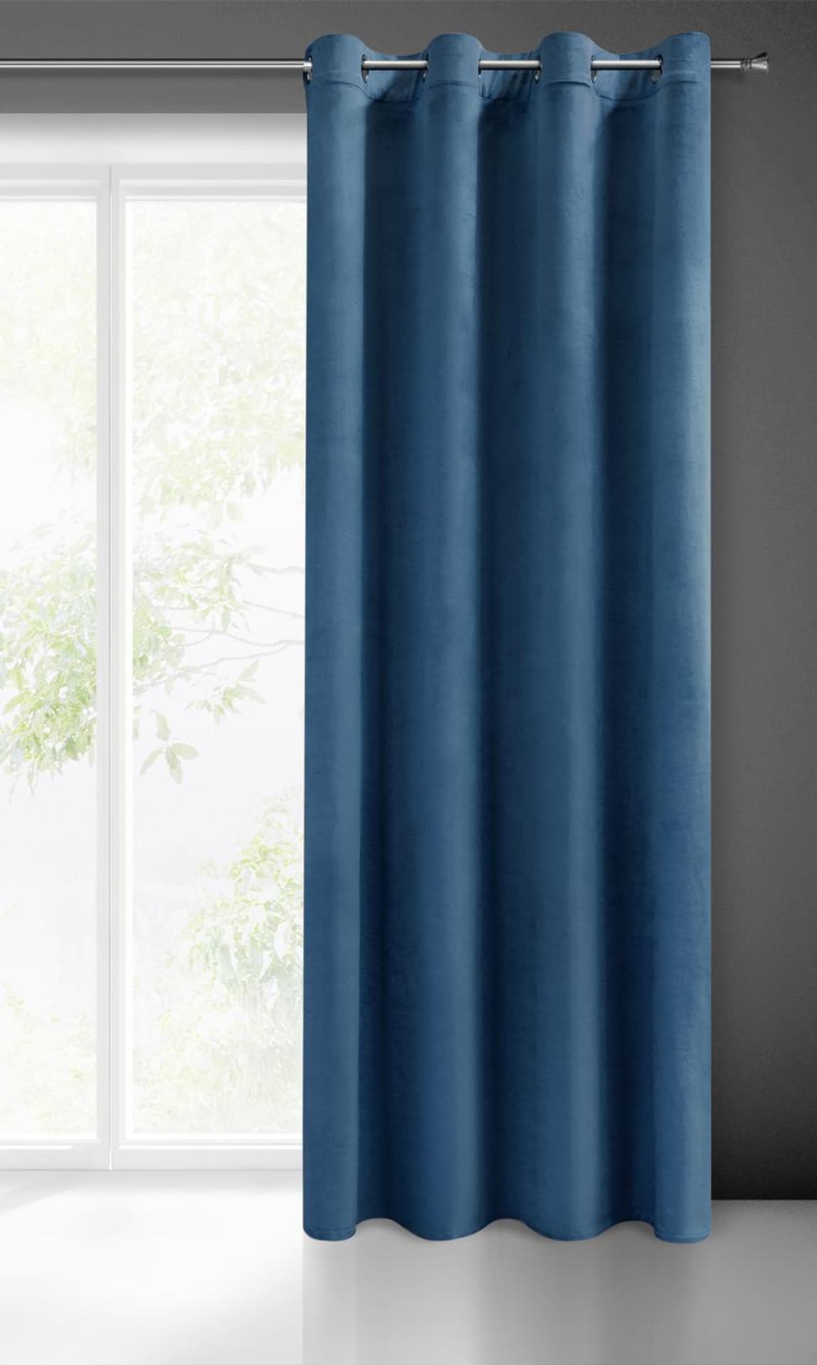 

Zasłona welur MELANIE granat 140x250