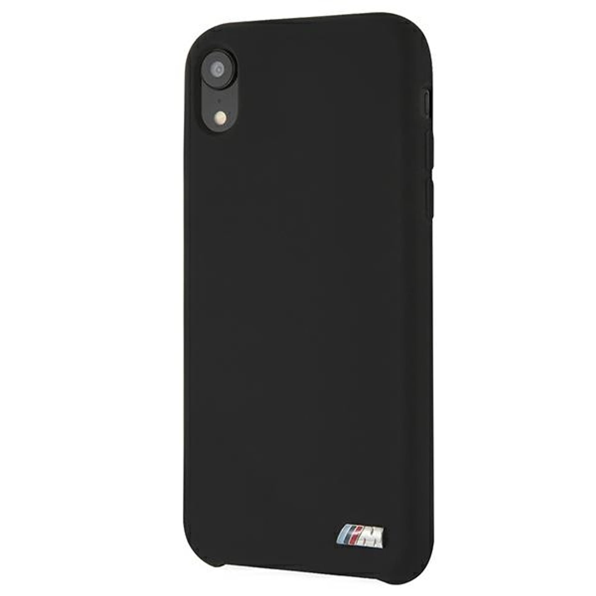 

Etui BMW BMHCI61MSILBK iPhone Xr czarny/black hardcase Silicone M Collection