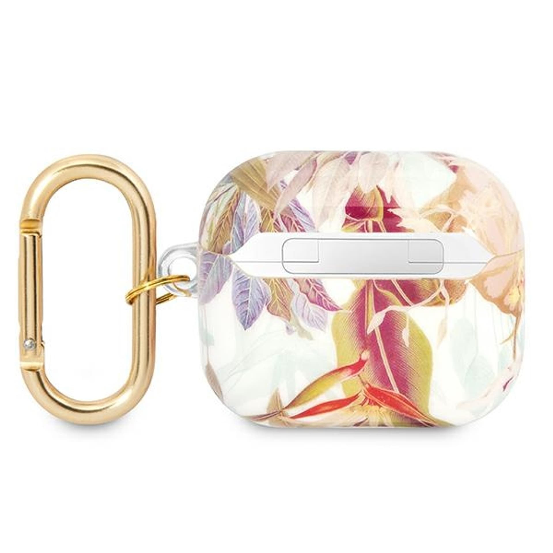 

Guess GUA3HHFLU AirPods 3 cover fioletowy/purple Flower Strap Collection