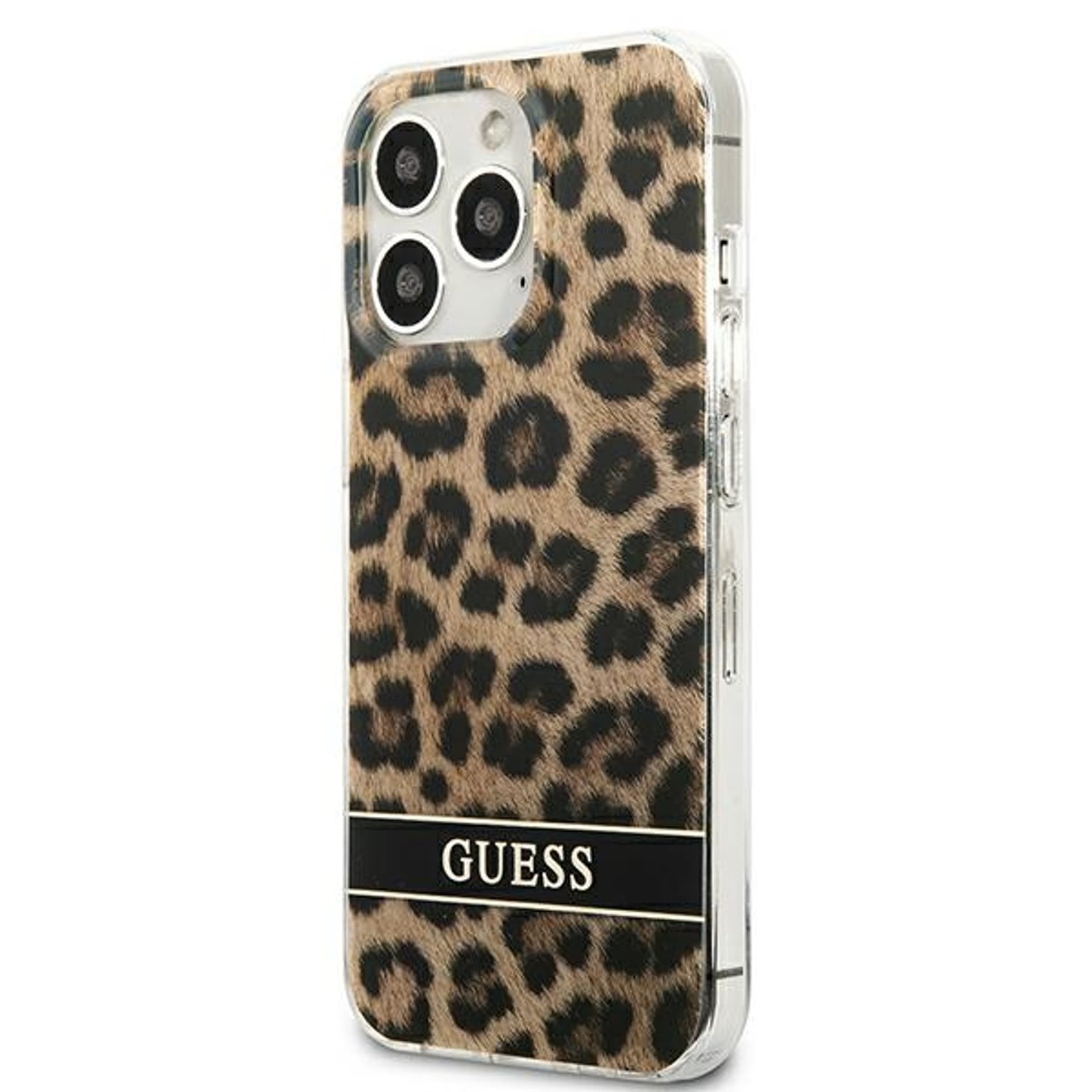 

Guess GUHCP13LHSLEOW iPhone 13 Pro / 13 6,1" brązowy/brown hardcase Leopard