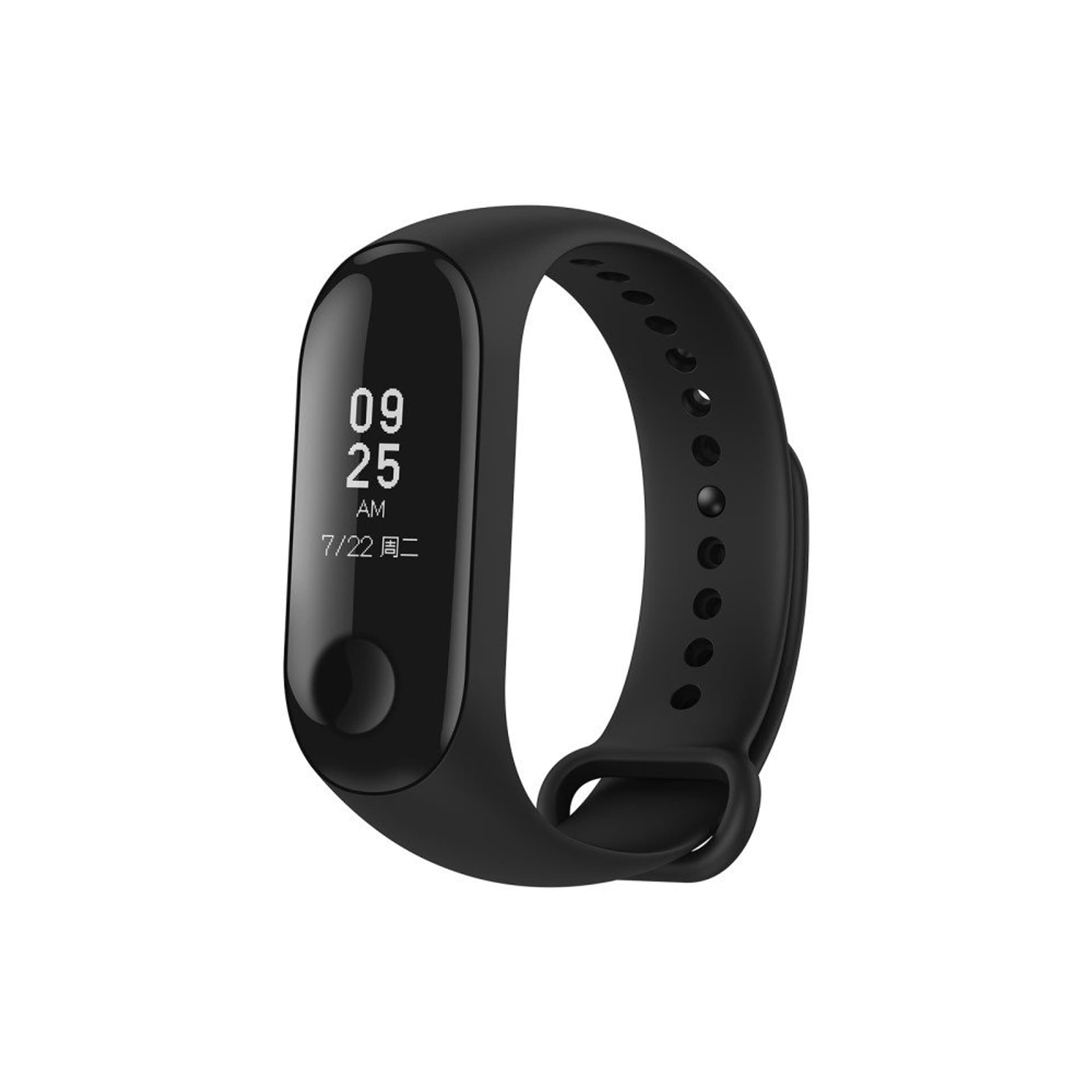 

Silikonowa opaska do Xiaomi Mi Smart Band 3 / 4 Soft Silicone Strap czarna