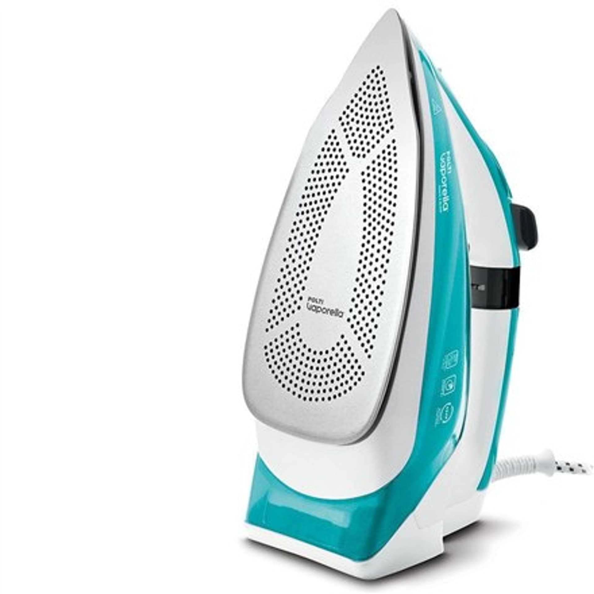 

Polti Iron PLEU0252 Vaporella Quick & Slide QS210 Steam Iron, 2400 W, Water tank capacity 350 ml, Continuous steam 40 g/min, Whi