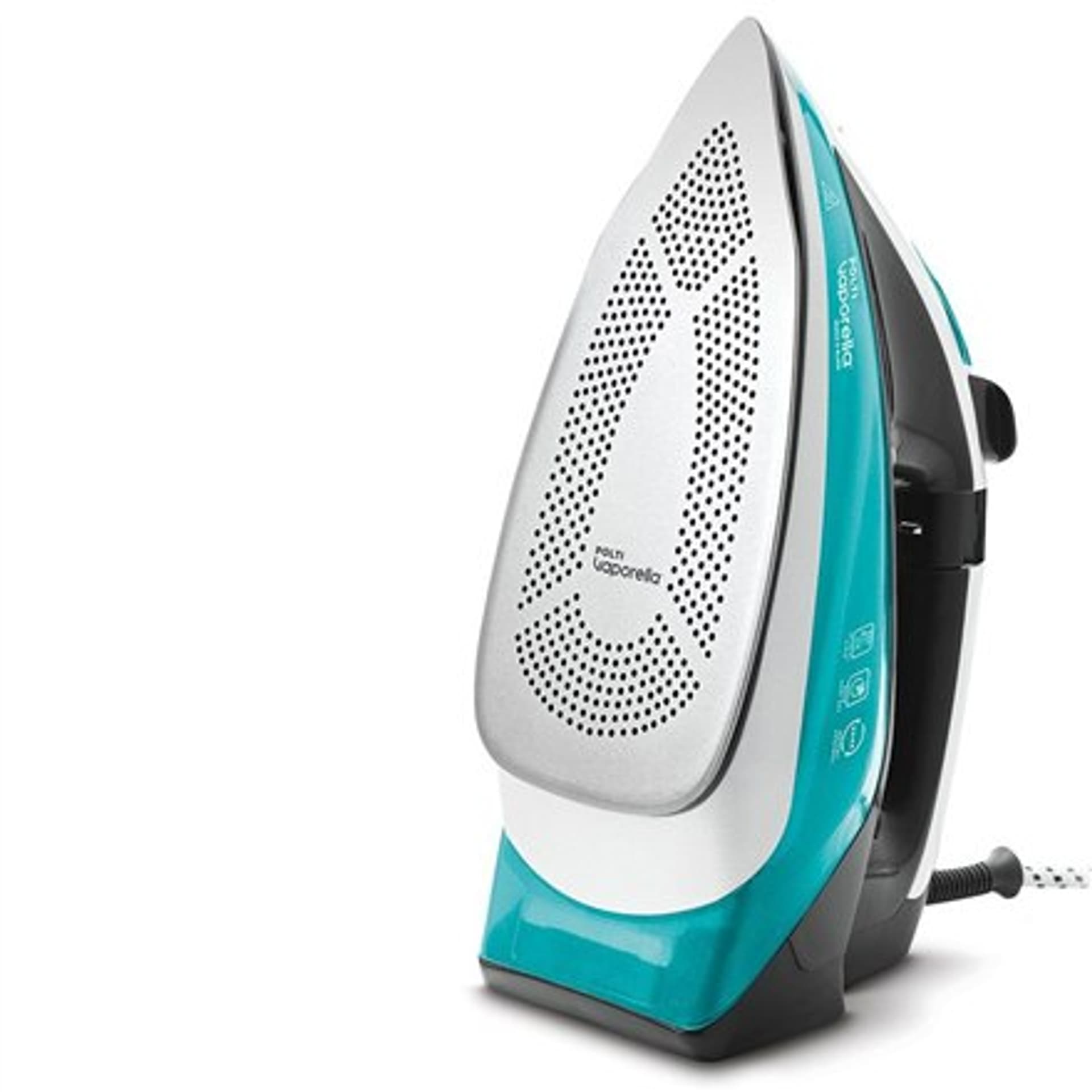 

Polti Iron PLEU0253 Vaporella Quick & Slide QS220 Steam Iron, 2400 W, Water tank capacity 350 ml, Continuous steam 40 g/min, Whi